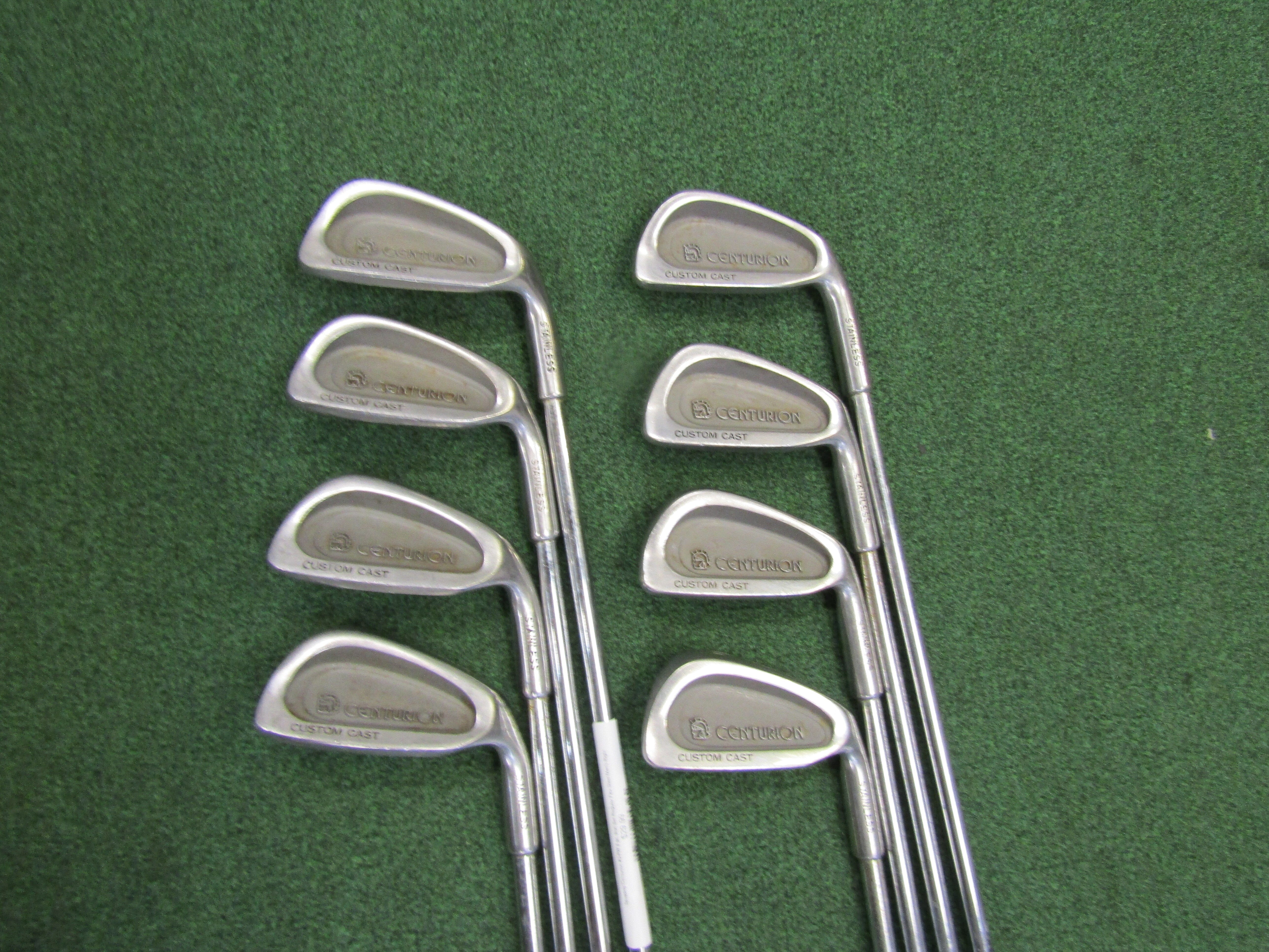 Spalding Centurion #3-PW 8 pc. Iron Set Regular Flex Steel Men's Right Pre-Owned Iron Sets Spalding 