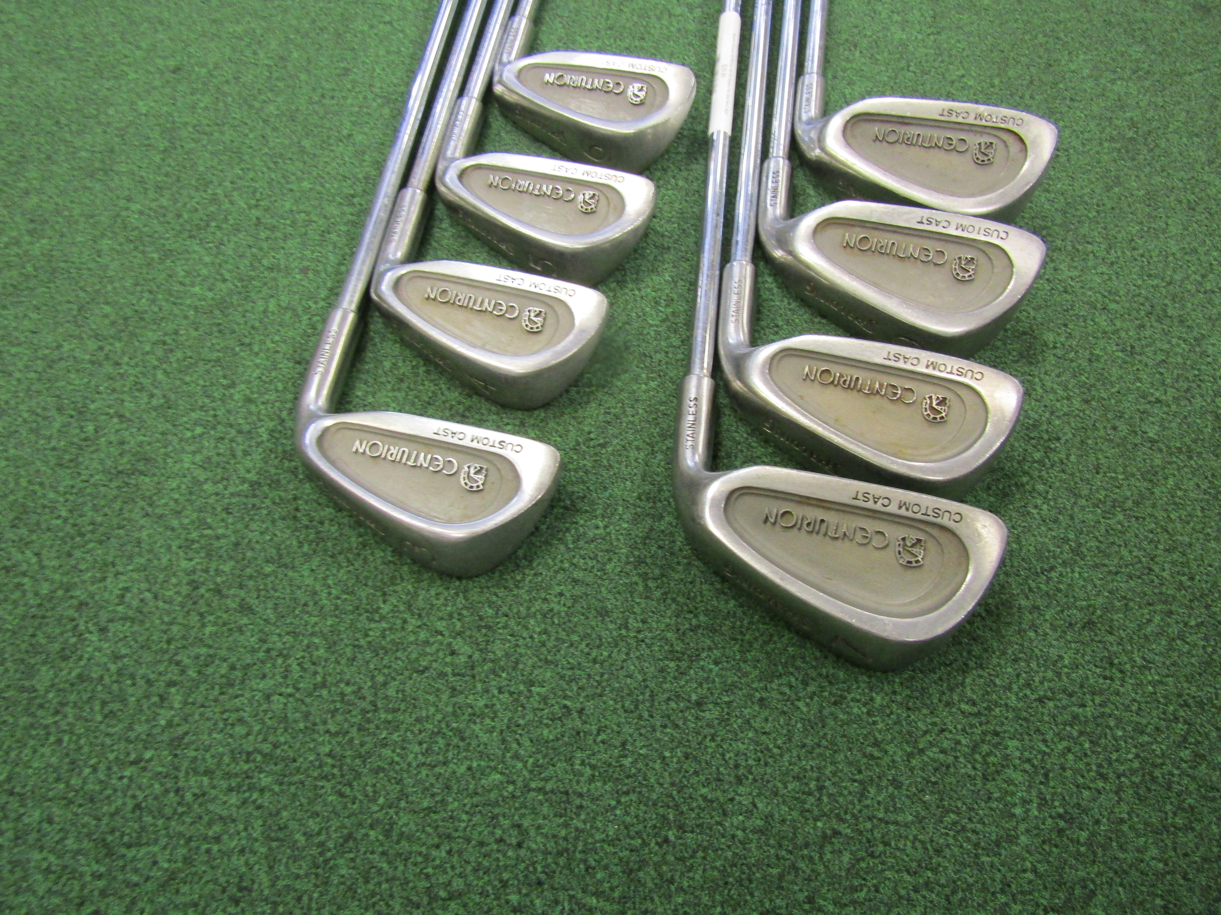 Spalding Centurion #3-PW 8 pc. Iron Set Regular Flex Steel Men's Right Pre-Owned Iron Sets Spalding 