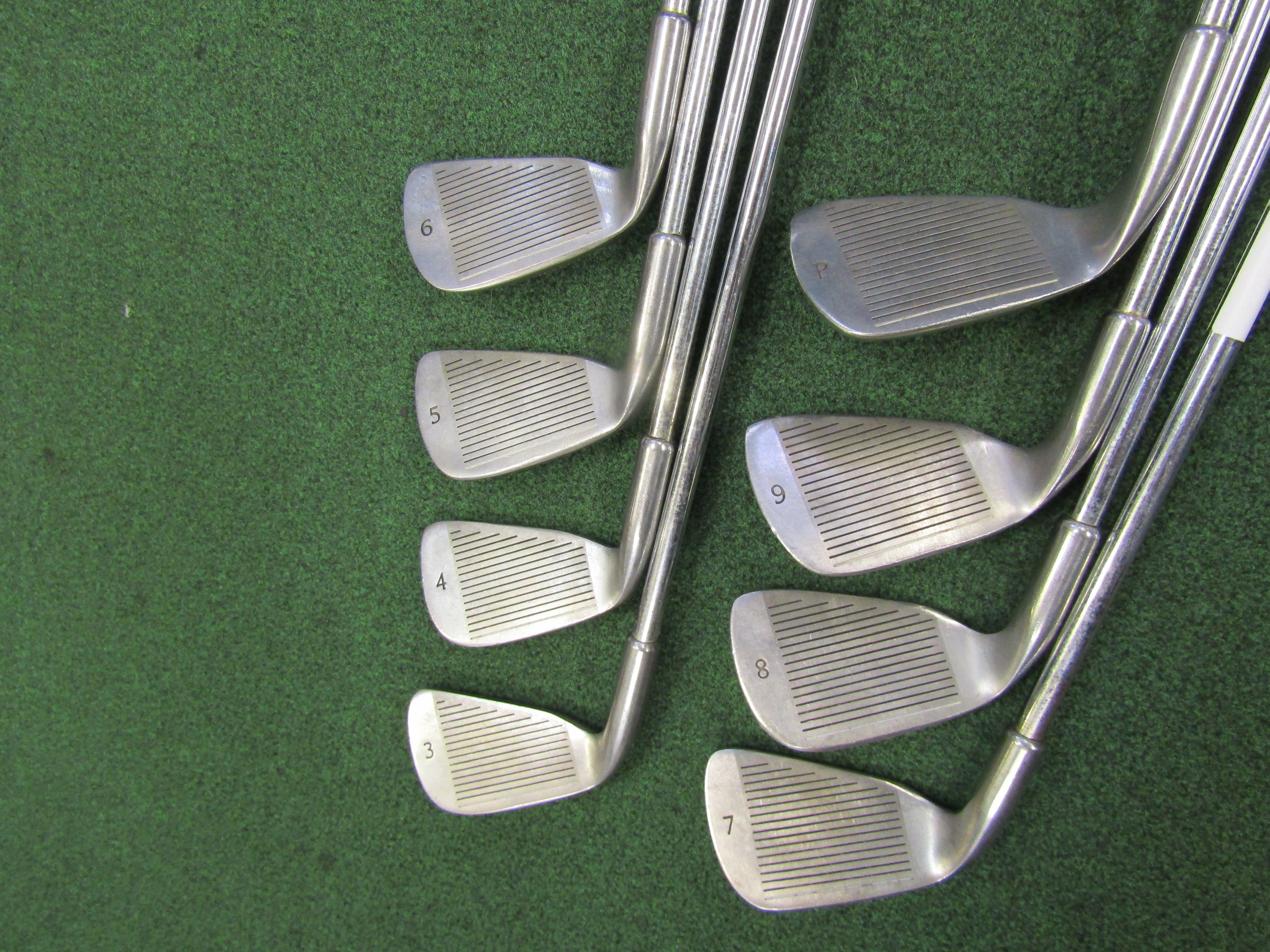 Spalding Centurion #3-PW 8 pc. Iron Set Regular Flex Steel Men's Right Pre-Owned Iron Sets Spalding 