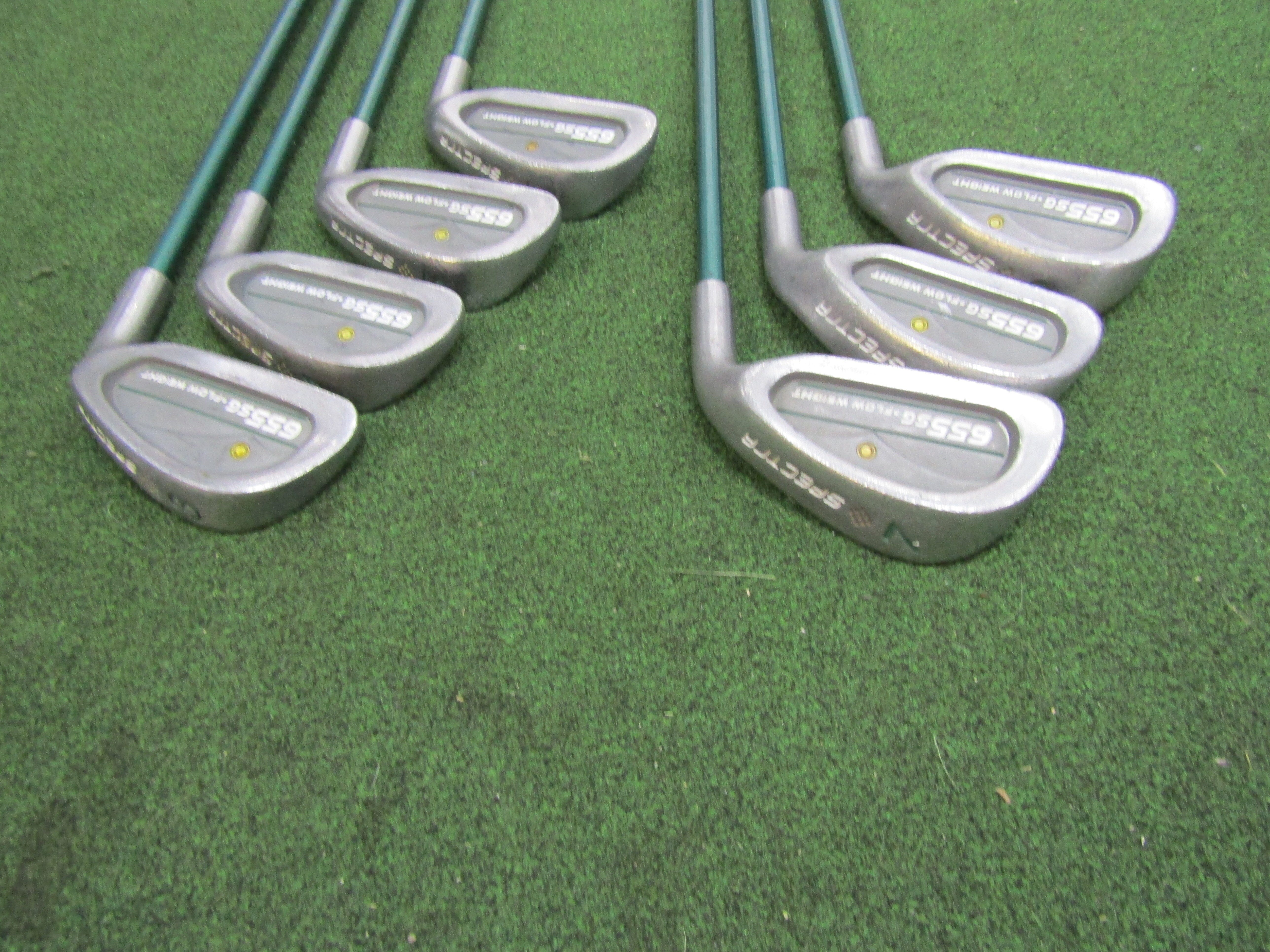 Spectra Iron Set #3-9 Stiff Flex Graphite Men's Right Pre-Owned Iron Sets Spectra 
