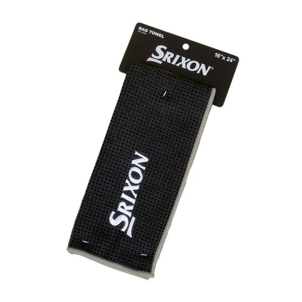 Srixon MicroFiber Bag Towel Golf Towels Srixon Black 