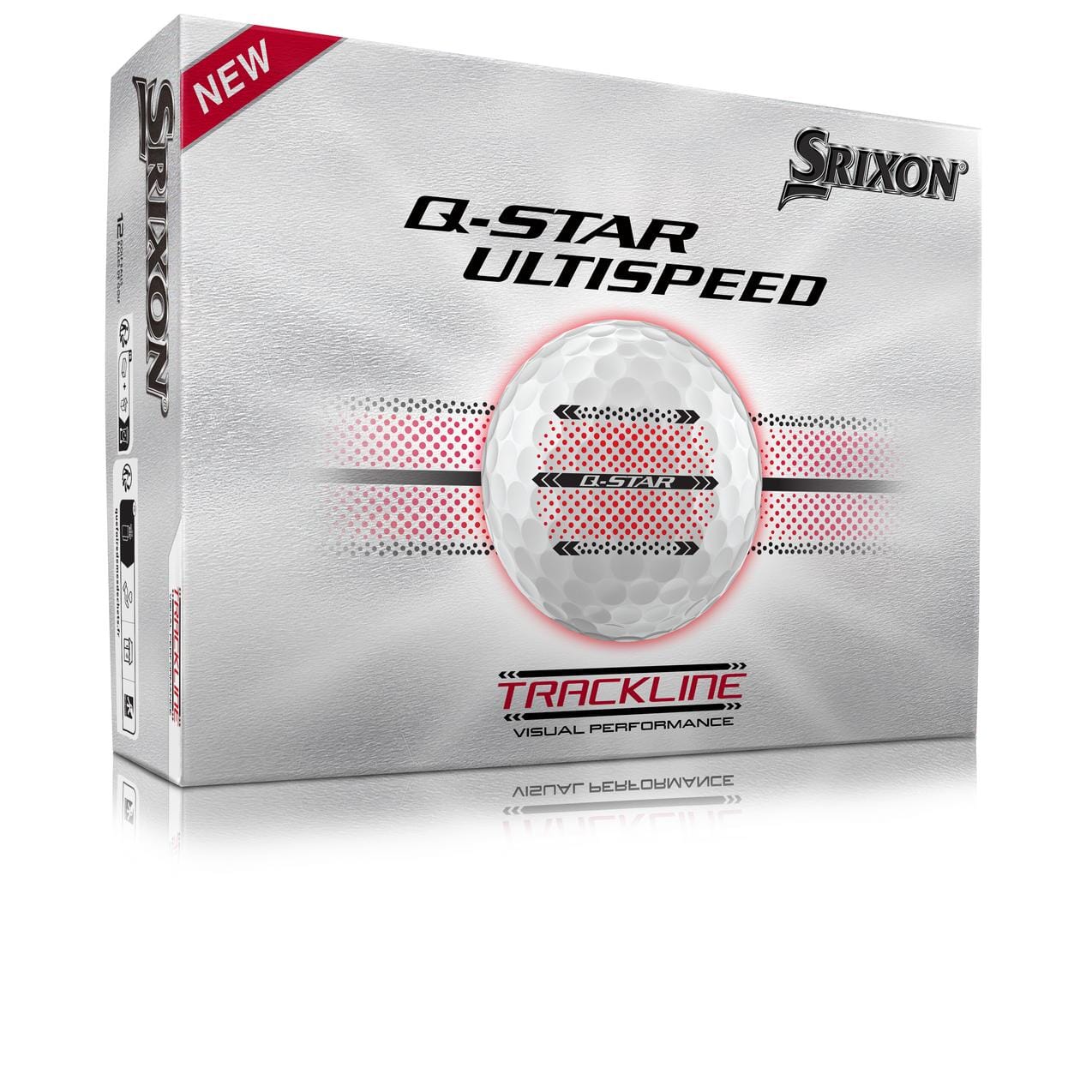 Srixon Q-Star Ultispeed Golf Balls - Trackline Golf Balls Srixon White Box/12 