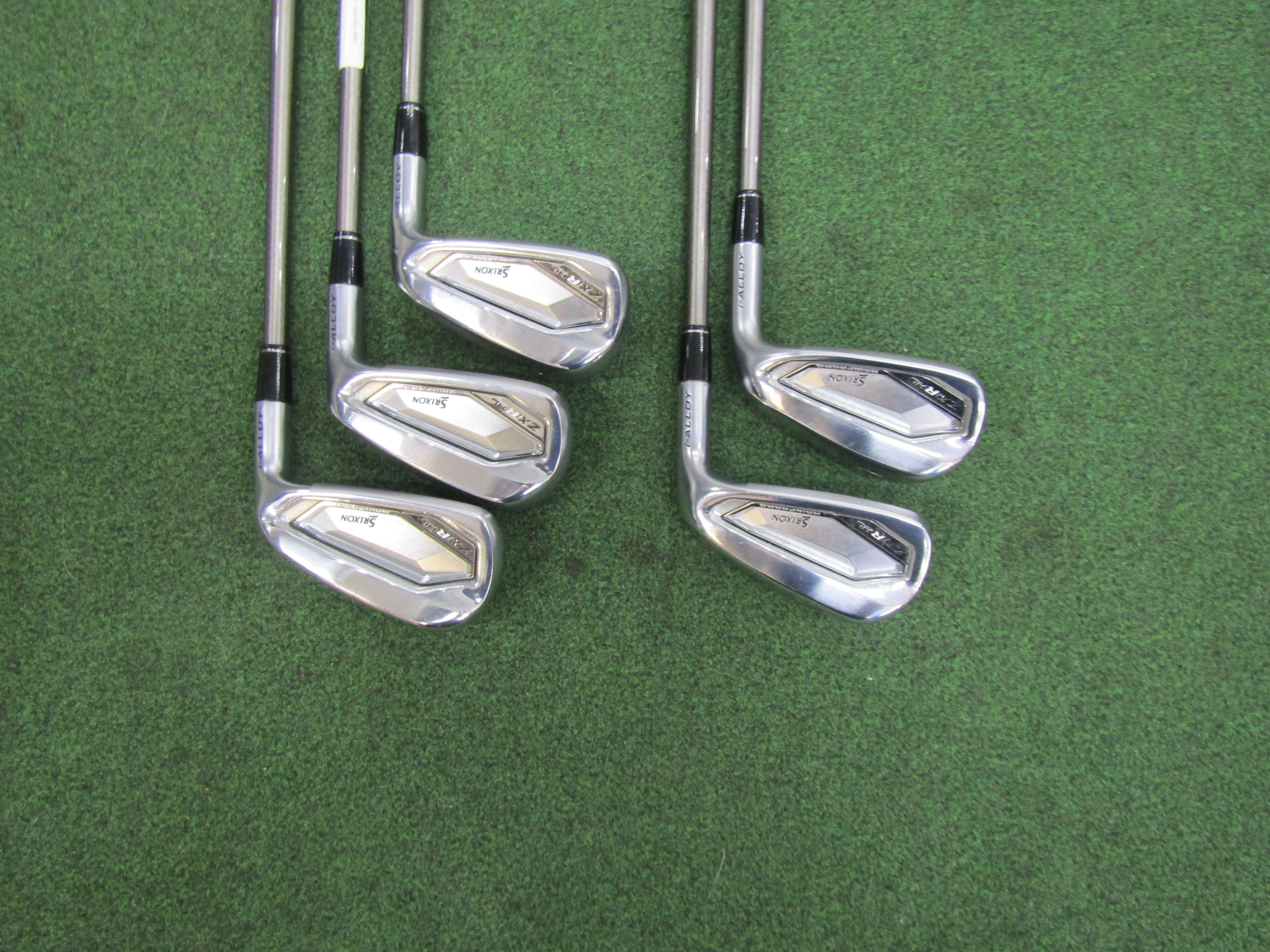 Srixon ZXiR HL i-Alloy #6-PW 5 Pc. Iron Set Regular Flex Steel Fiber MRH Pre-Owned Iron Sets Srixon 