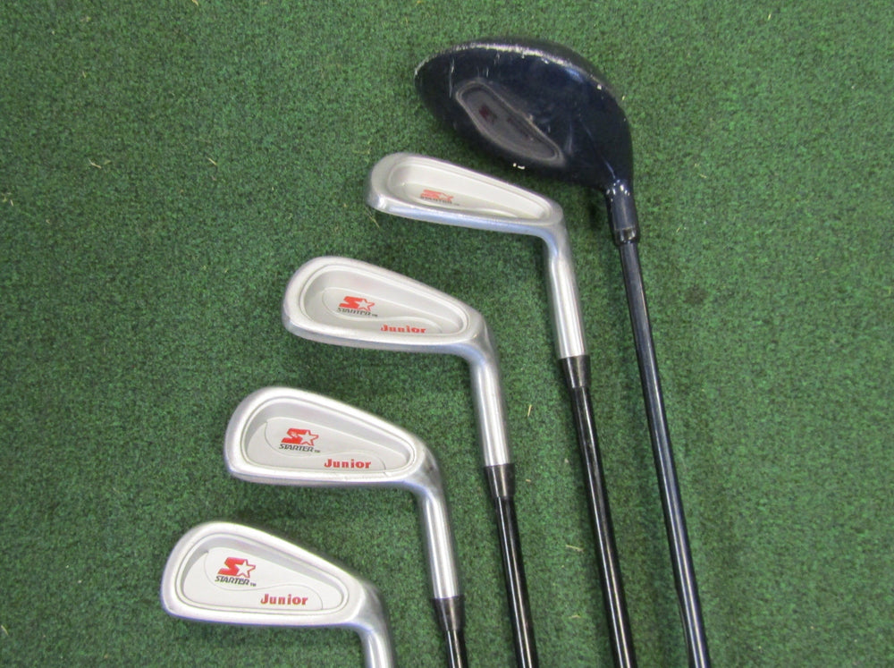Starter Brand Mixed 5 pc. Junior Set Right Graphite (Age 9-12 Yr) Golf Stuff - Save on New and Pre-Owned Golf Equipment 