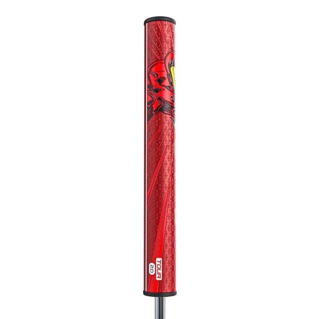 SuperStroke Tour 2.0 Red/White Ironman Putter Grip Putter Grips SuperStroke 