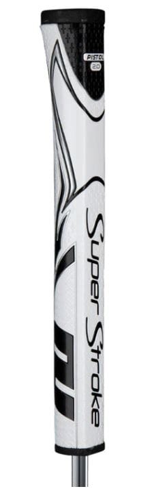 SuperStroke Zenergy Pistol 2.0 Putter Grip Golf Stuff - Save on New and Pre-Owned Golf Equipment Black/White 