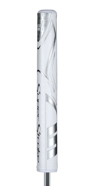 SuperStroke Zenergy Tour 3.0 Putter Grip Putter Grips SuperStroke White/Silver 