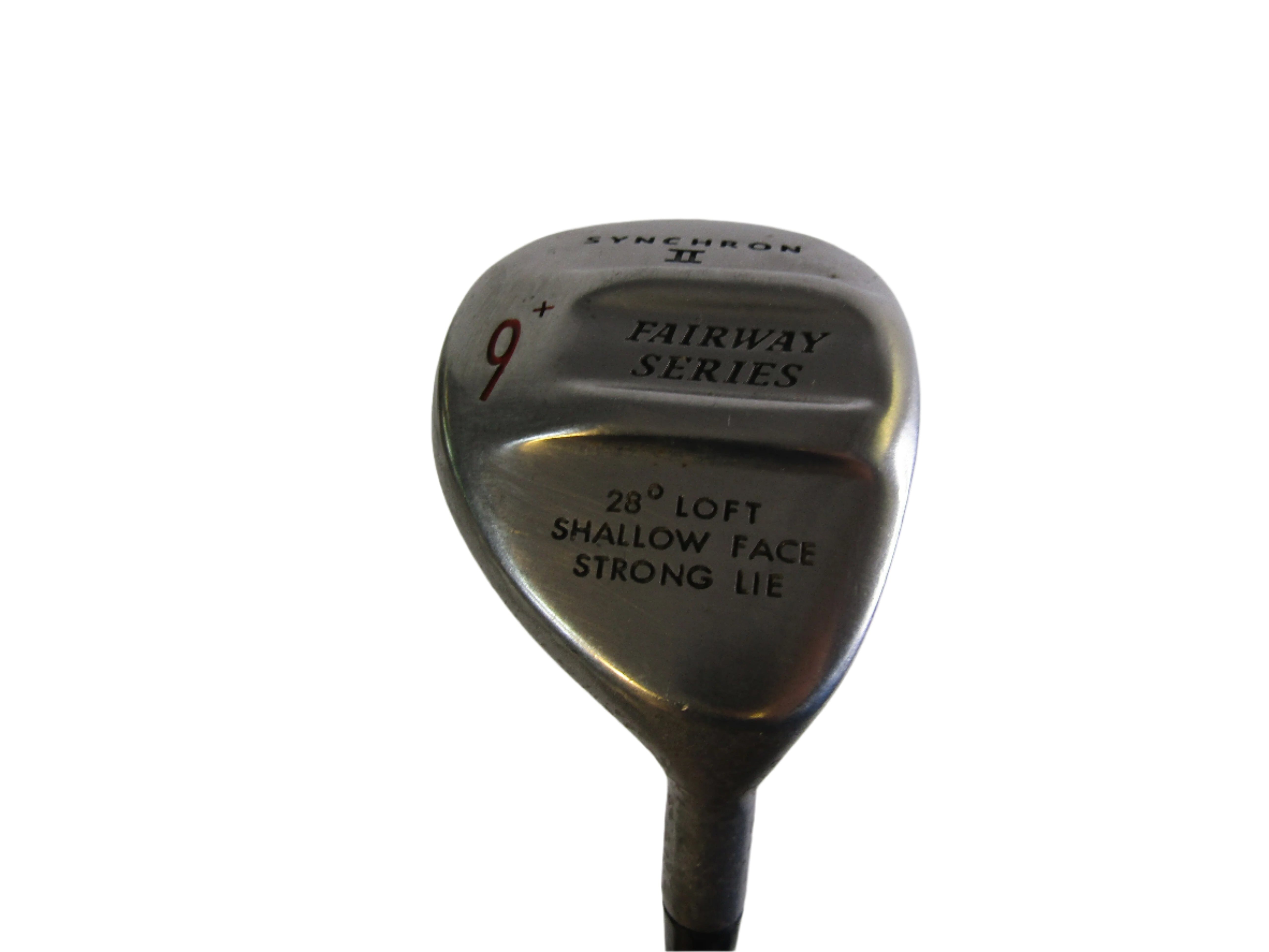 Synchron II Fairway Series #9+ 28° FW Regular Steel Men's Right Pre-Owned Fairway Woods Golf Stuff 