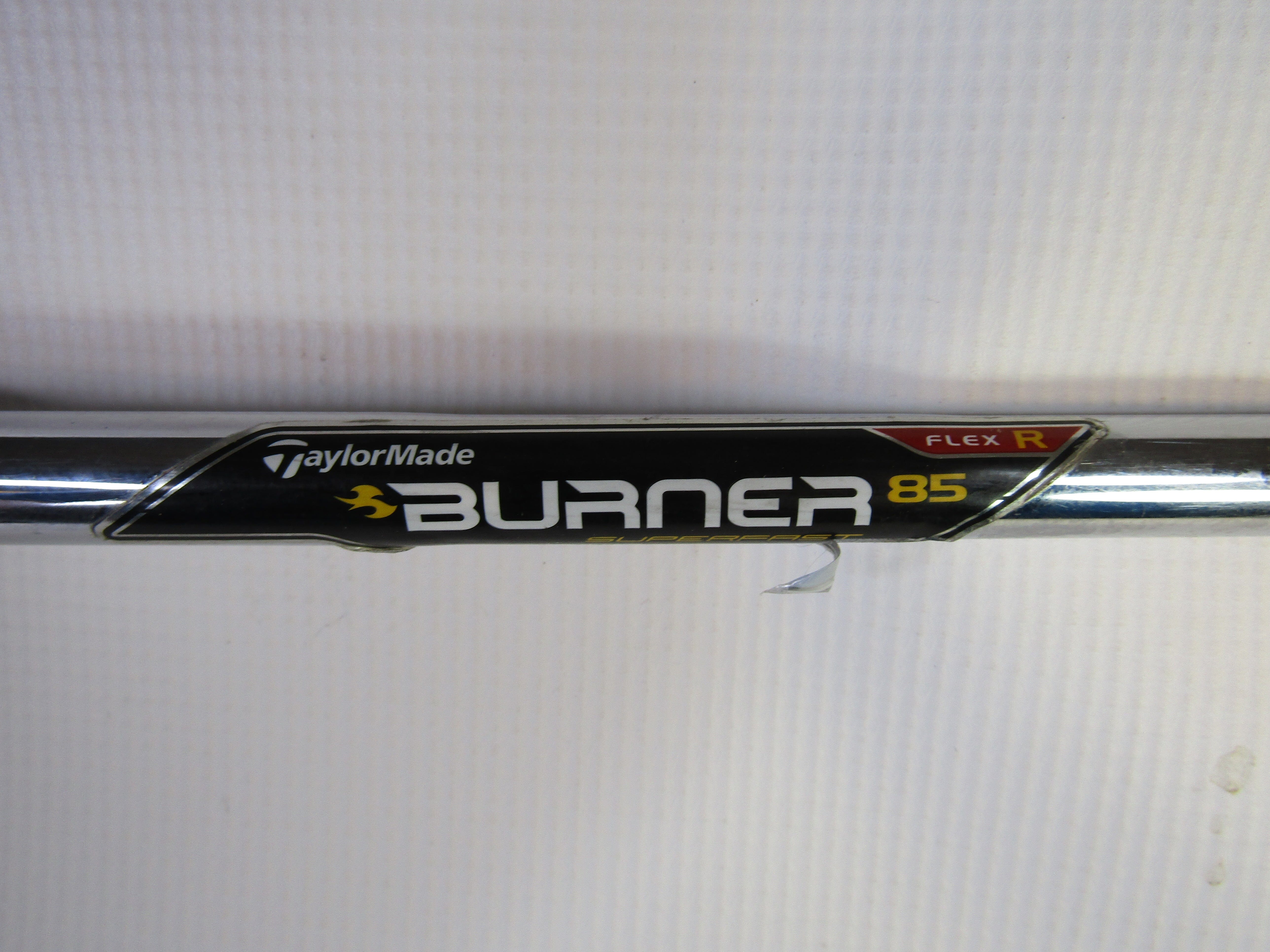 TaylorMade 2009 Burner #4 Iron Regular Flex Steel Men's Right Pre-Owned Irons TaylorMade 