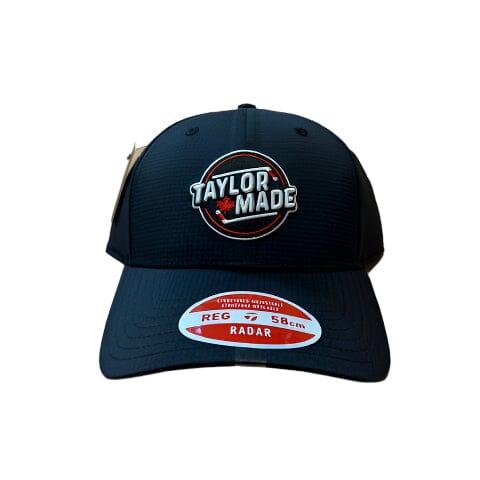 TaylorMade 2025 Canada Radar Structured Adjustable Hat Black Hats TaylorMade 