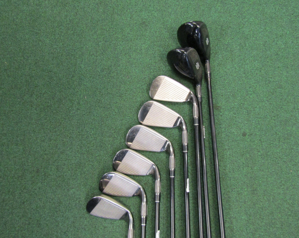 TaylorMade M2 3H, 4H, #5-PW Combo Set Senior Flex Graphite Men's Left Golf Stuff 