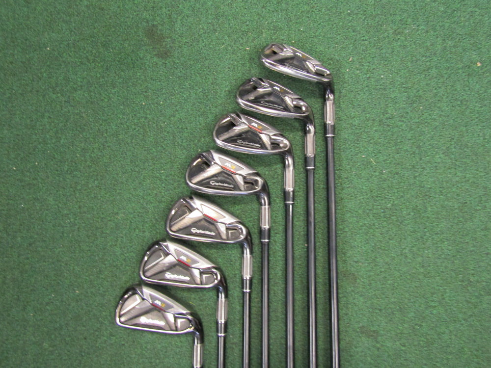 TaylorMade M2 #5 - PW, AW 7 pc. Iron Set Regular Flex Graphite Men's Right Golf Stuff 
