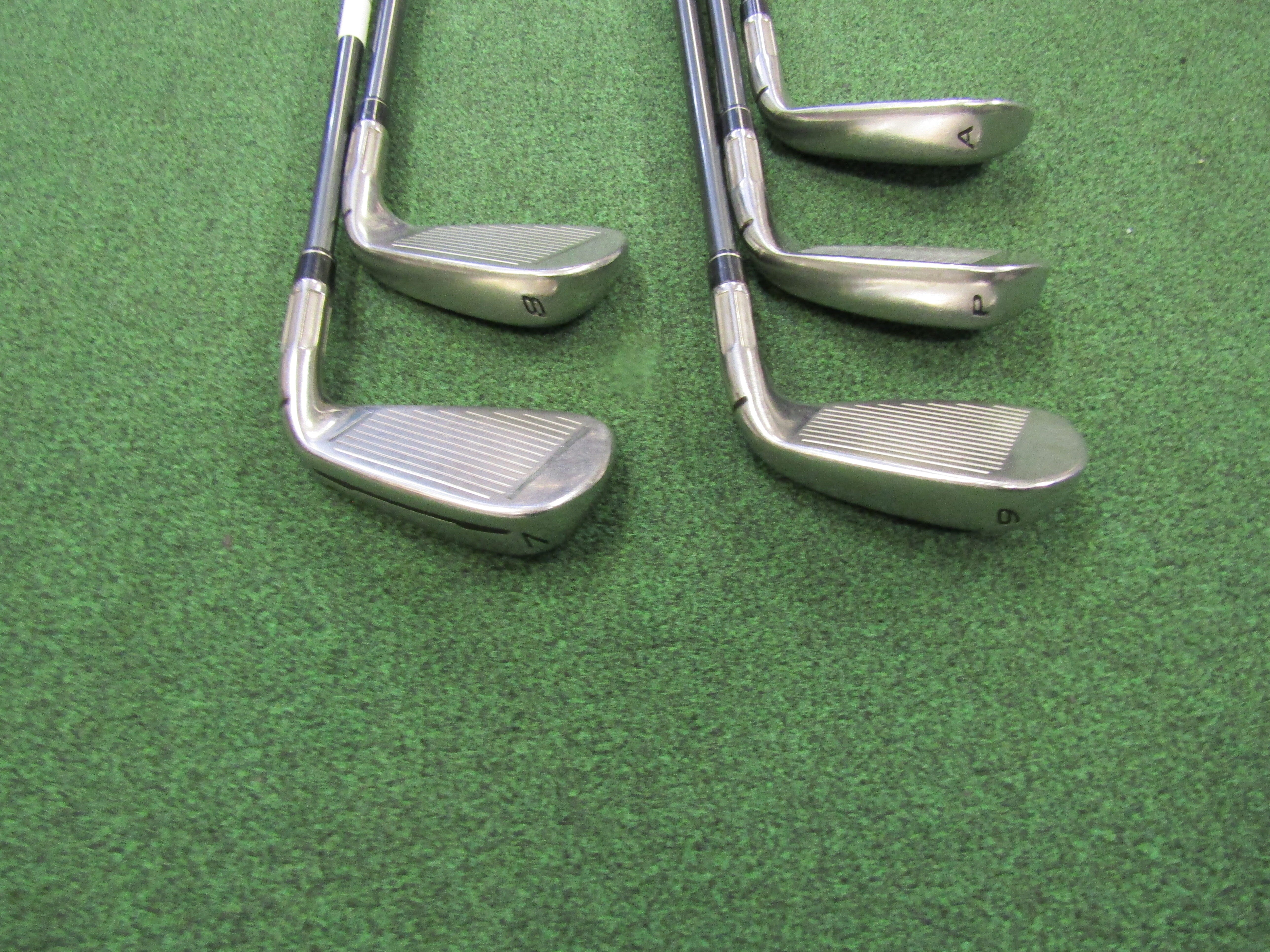 TaylorMade M2 #7-PW, AW 5 pc. Iron Set Senior Flex Graphite Men's Left Pre-Owned Iron Sets TaylorMade 