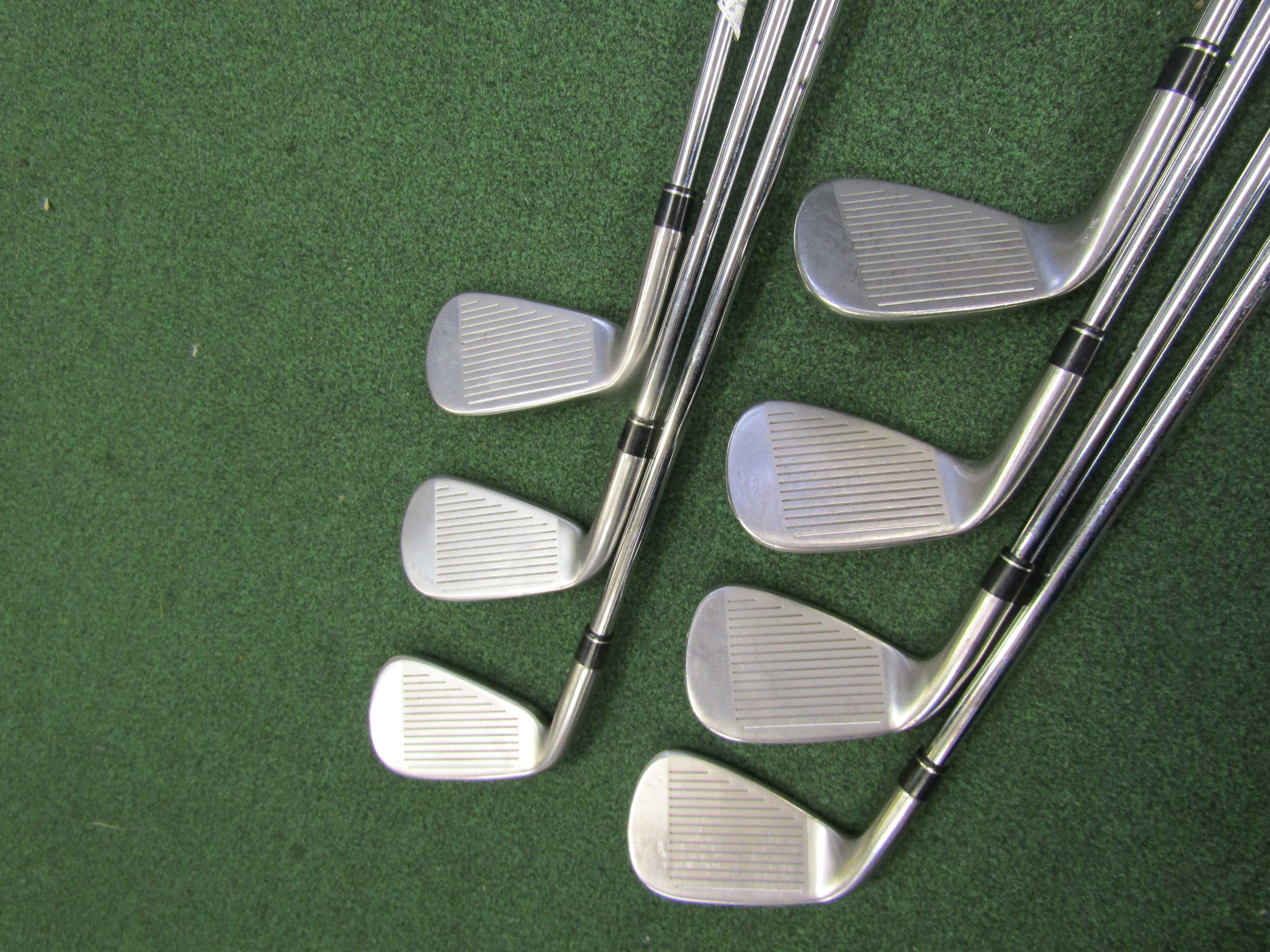 TaylorMade M4 #5-PW, AW 7 pc. Iron Set Stiff Flex Steel Men's Right Pre-Owned Iron Sets TaylorMade 