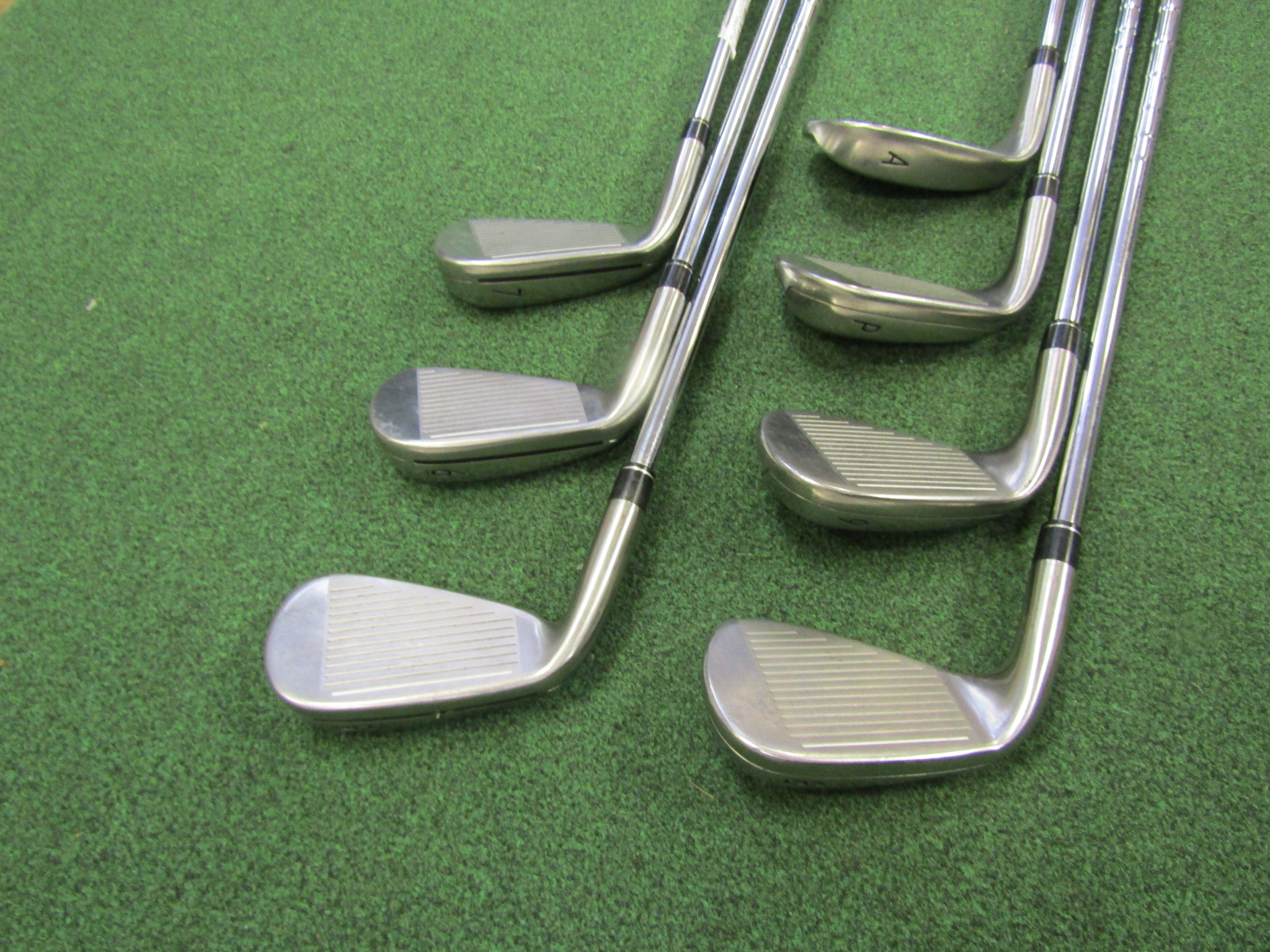 TaylorMade M4 #5-PW, AW 7 pc. Iron Set Stiff Flex Steel Men's Right Pre-Owned Iron Sets TaylorMade 