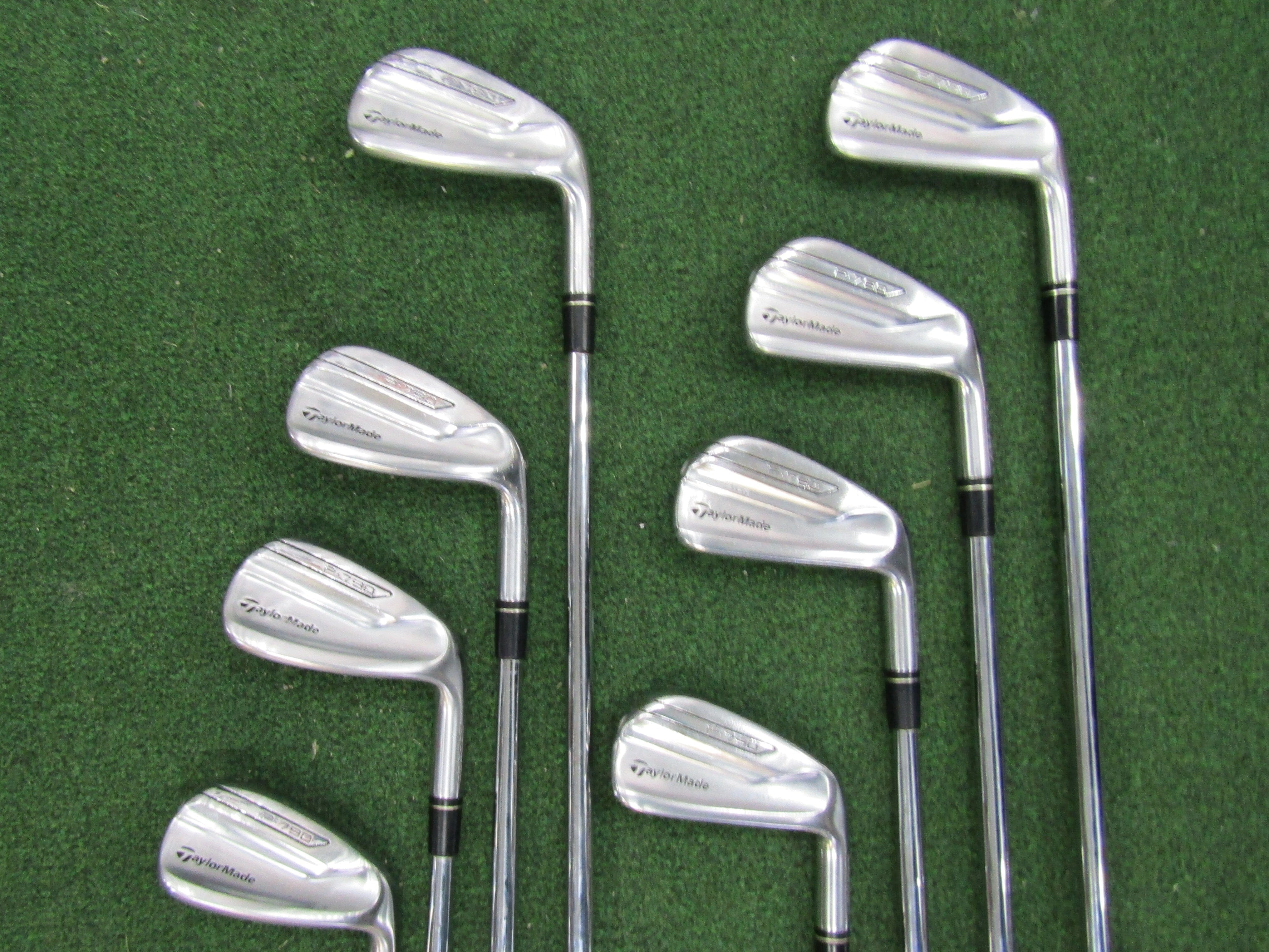 TaylorMade P-790 2017 #4-PW, AW 8 pc. Iron Set Regular Flex Steel Men's Right Pre-Owned Iron Sets TaylorMade 