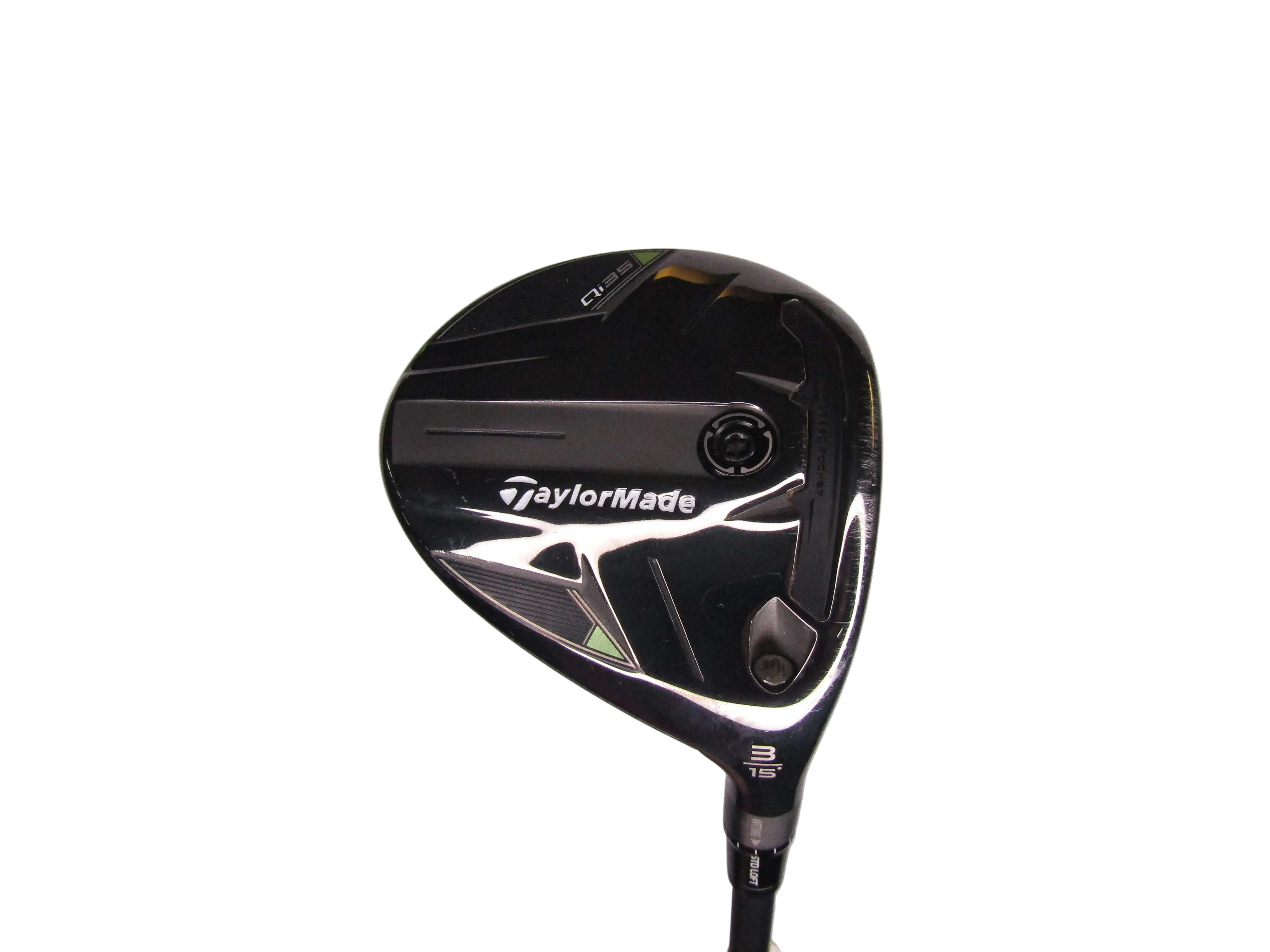 TaylorMade Qi35 #3 15° FW Regular Flex Graphite Men's Right Pre-Owned Fairway Woods TaylorMade 