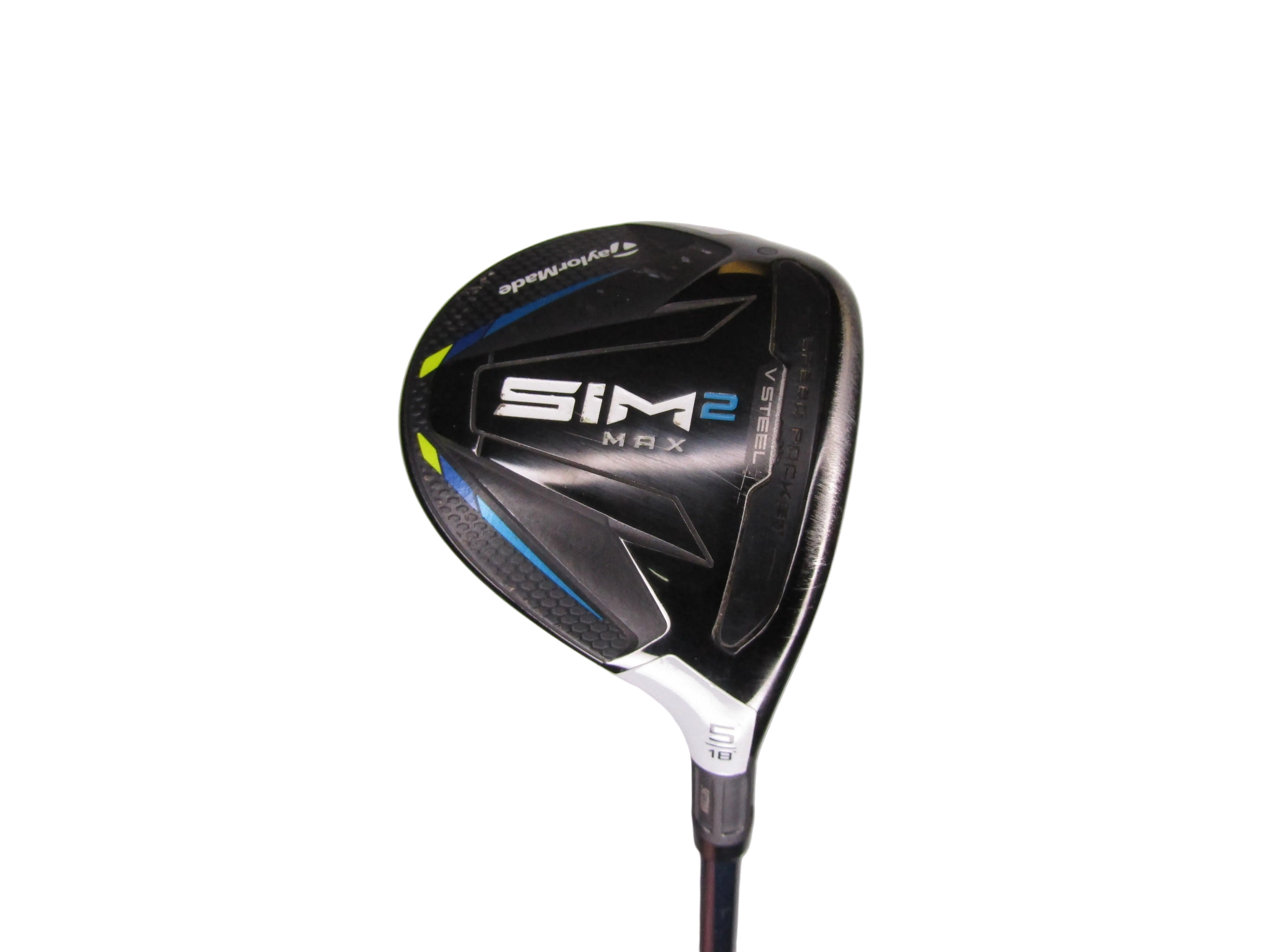 TaylorMade Sim 2 #5 18° FW Regular Flex Graphite Men's Right Hc Pre-Owned Fairway Woods TaylorMade 