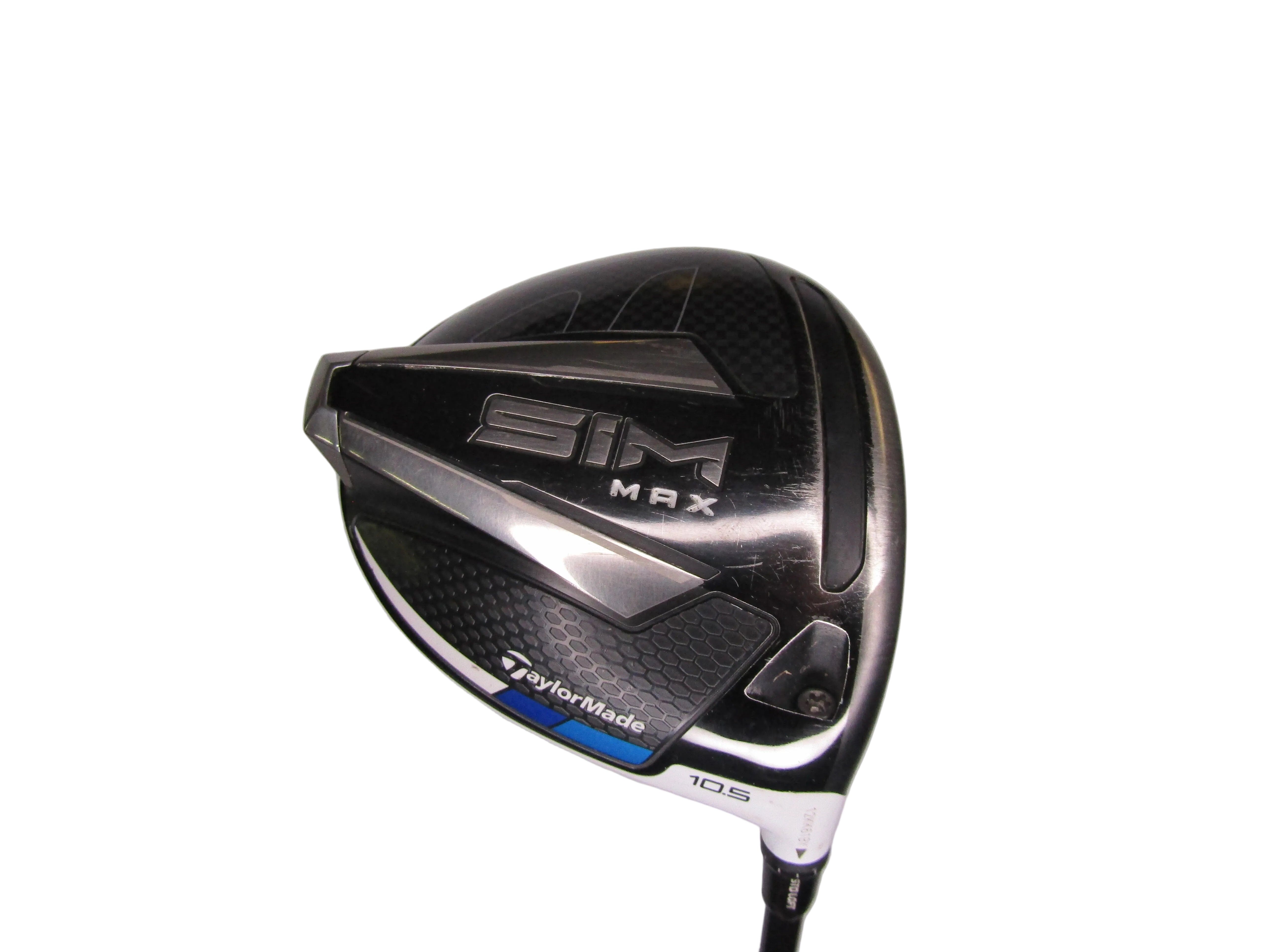 TaylorMade Sim Max 10.5° Driver Extra Stiff Flex Graphite Men's Right Hc Pre-Owned Drivers TaylorMade 