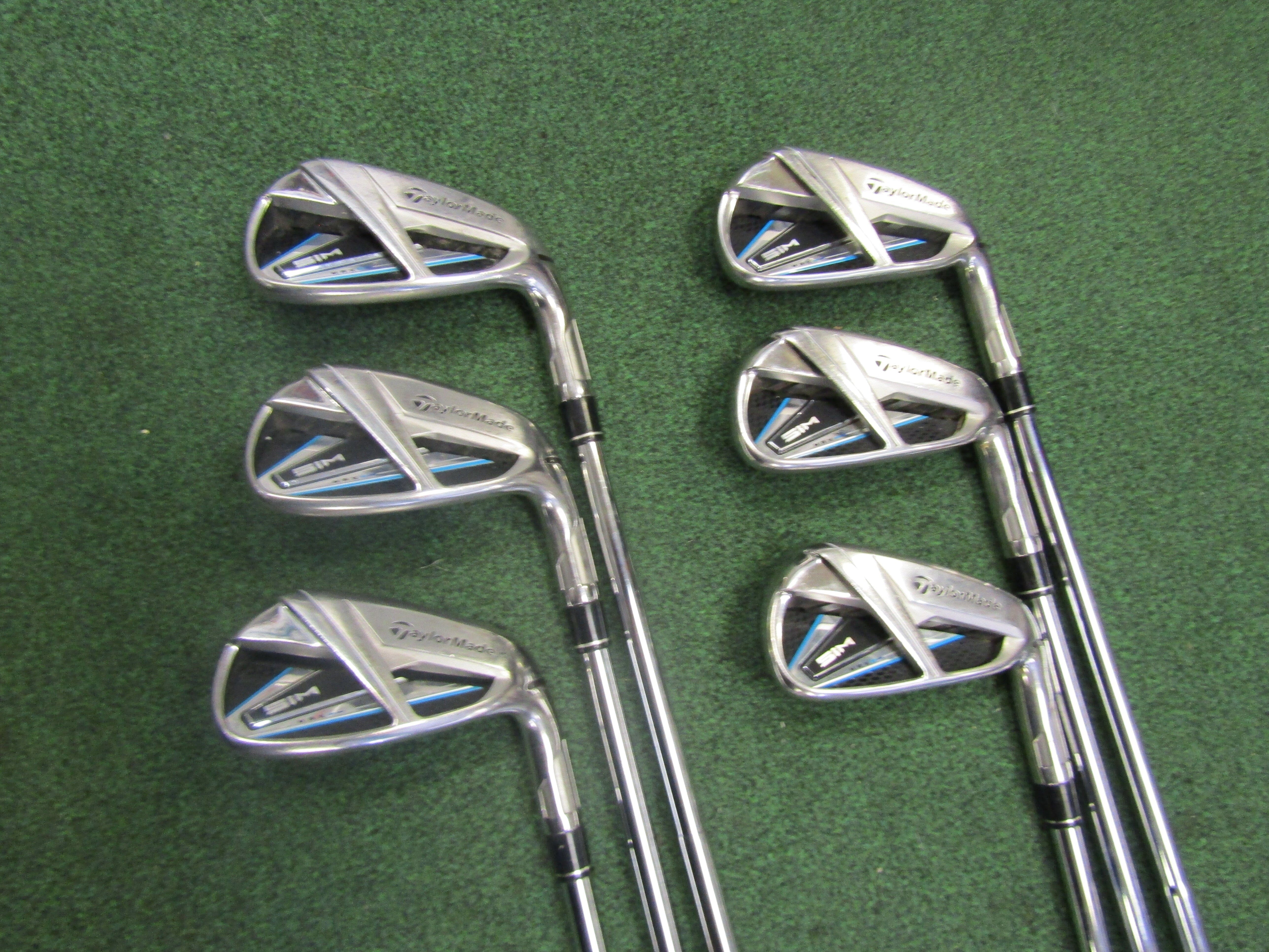 TaylorMade Sim Max #5-PW 6pc Iron Set Stiff Flex Steel Men's Right Pre-Owned Iron Sets TaylorMade 