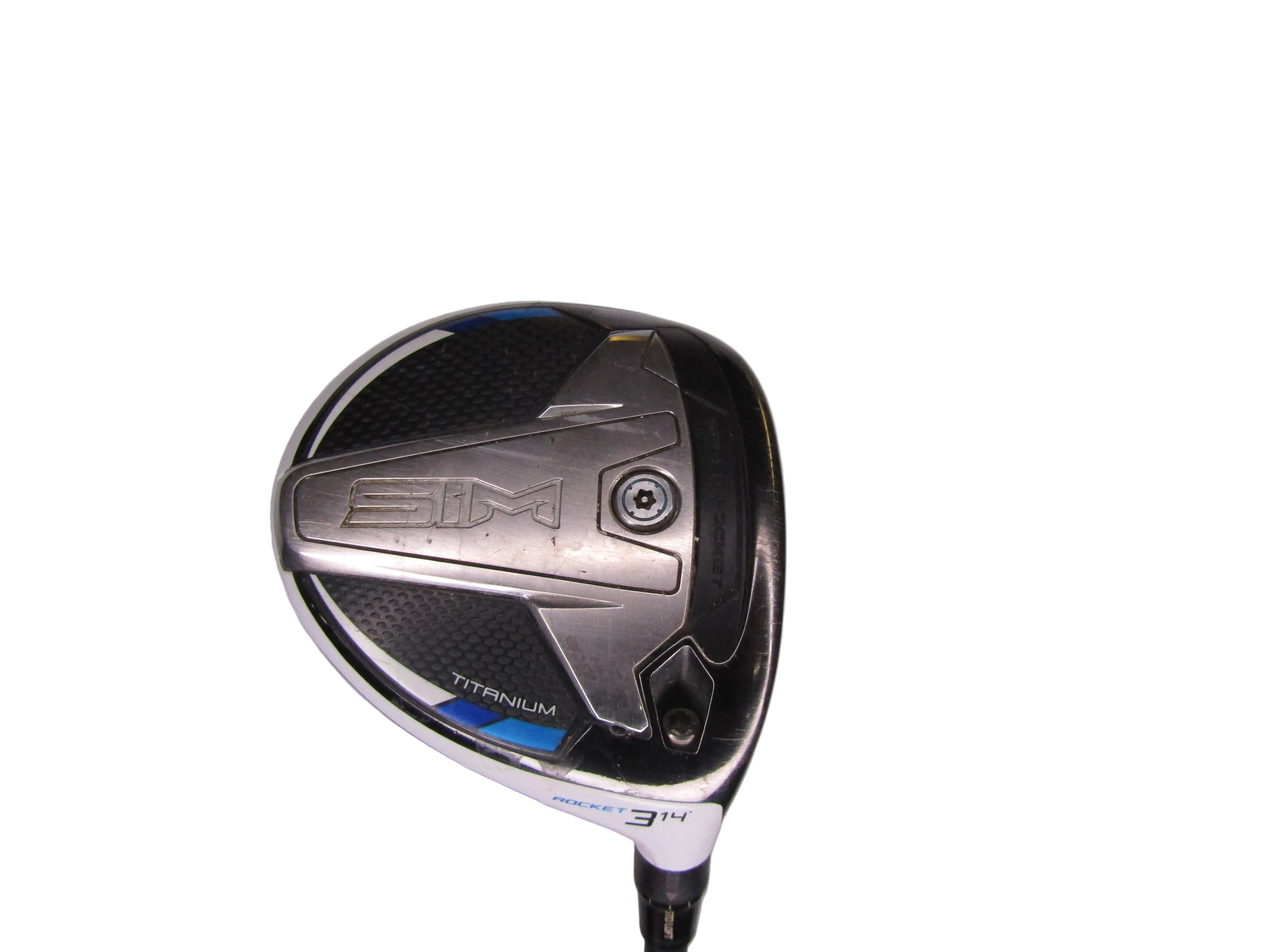 TaylorMade SIM Titanium #3 Wood Stiff Flex Graphite Men's Right Pre-Owned Fairway Woods TaylorMade 