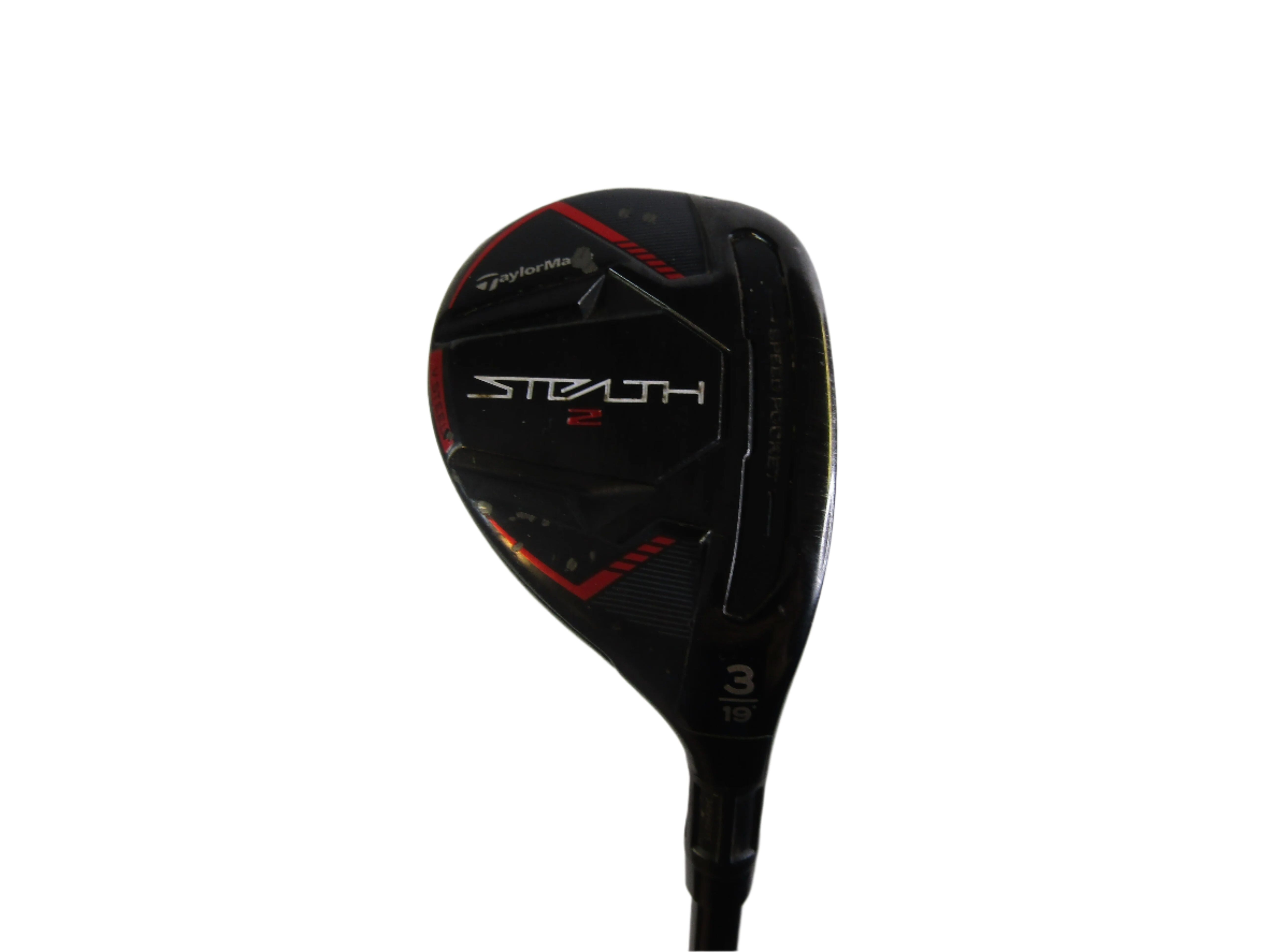 TaylorMade Stealth 2 Rescue #3 19° Hybrid Regular Graphite Men's Right Hc Pre-Owned Hybrids TaylorMade 