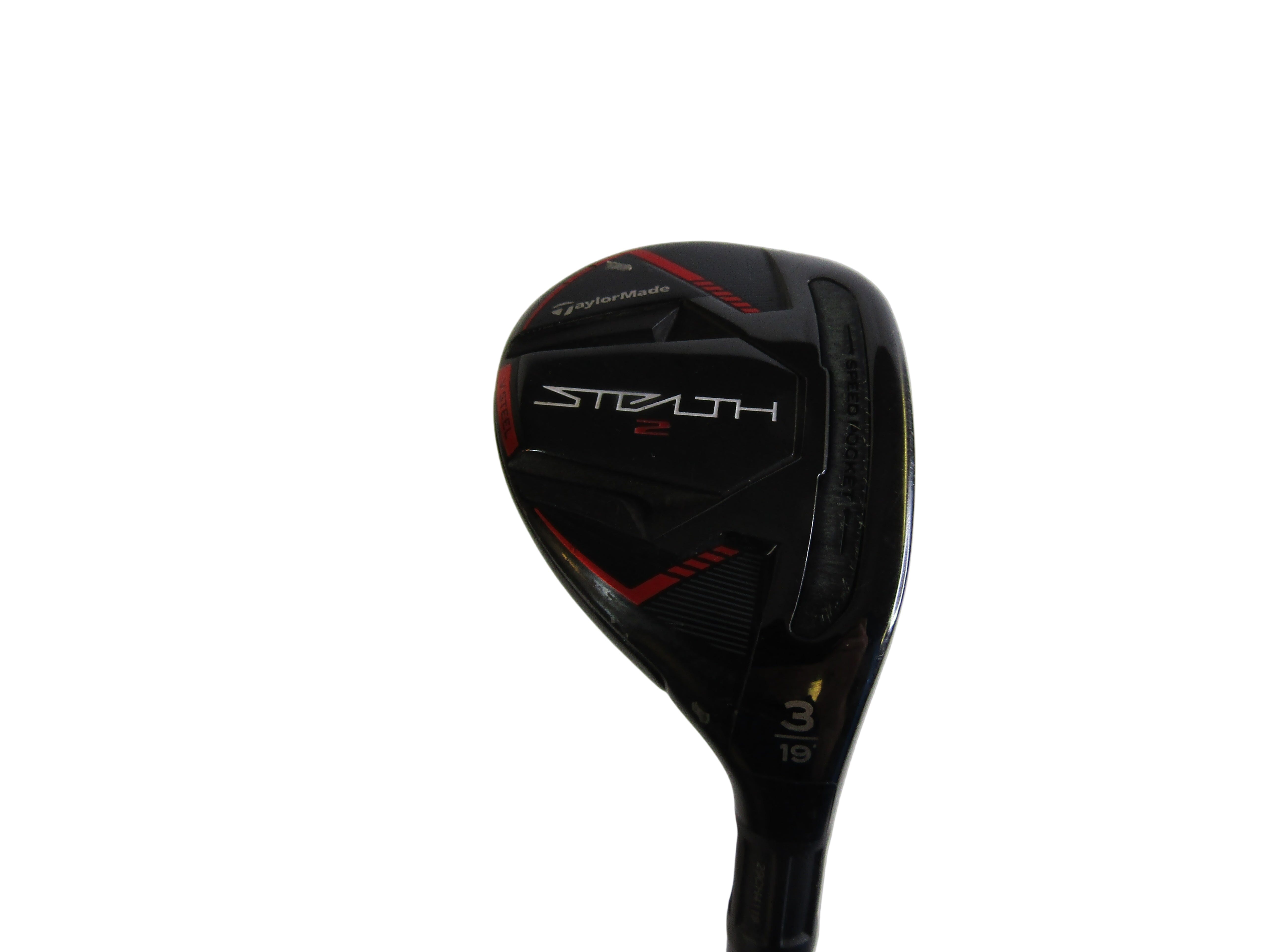 TaylorMade Stealth 2 Rescue #3 19° Hybrid Regular Graphite Men's Right Hc Pre-Owned Hybrids TaylorMade 