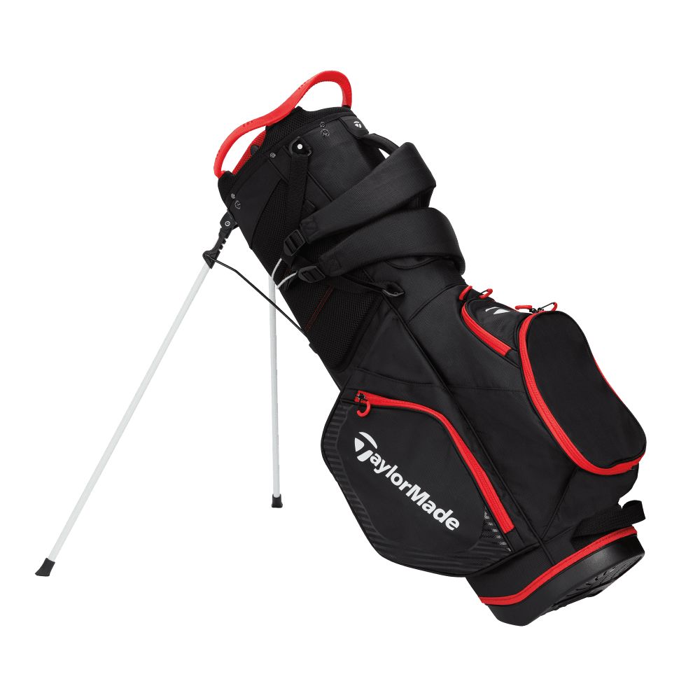 【定価24,000円】TaylorMade プロスタンドバッグ 黒/赤 TaylorMade TM23 PRO Stand Bag – Golf Stuff