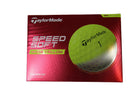 TaylorMade TM24 SpeedSoft Golf Balls TaylorMade TM 24 Box/12 Yellow 