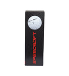 TaylorMade TM24 SpeedSoft Golf Balls TaylorMade TM 24 Sleeve/3 White 