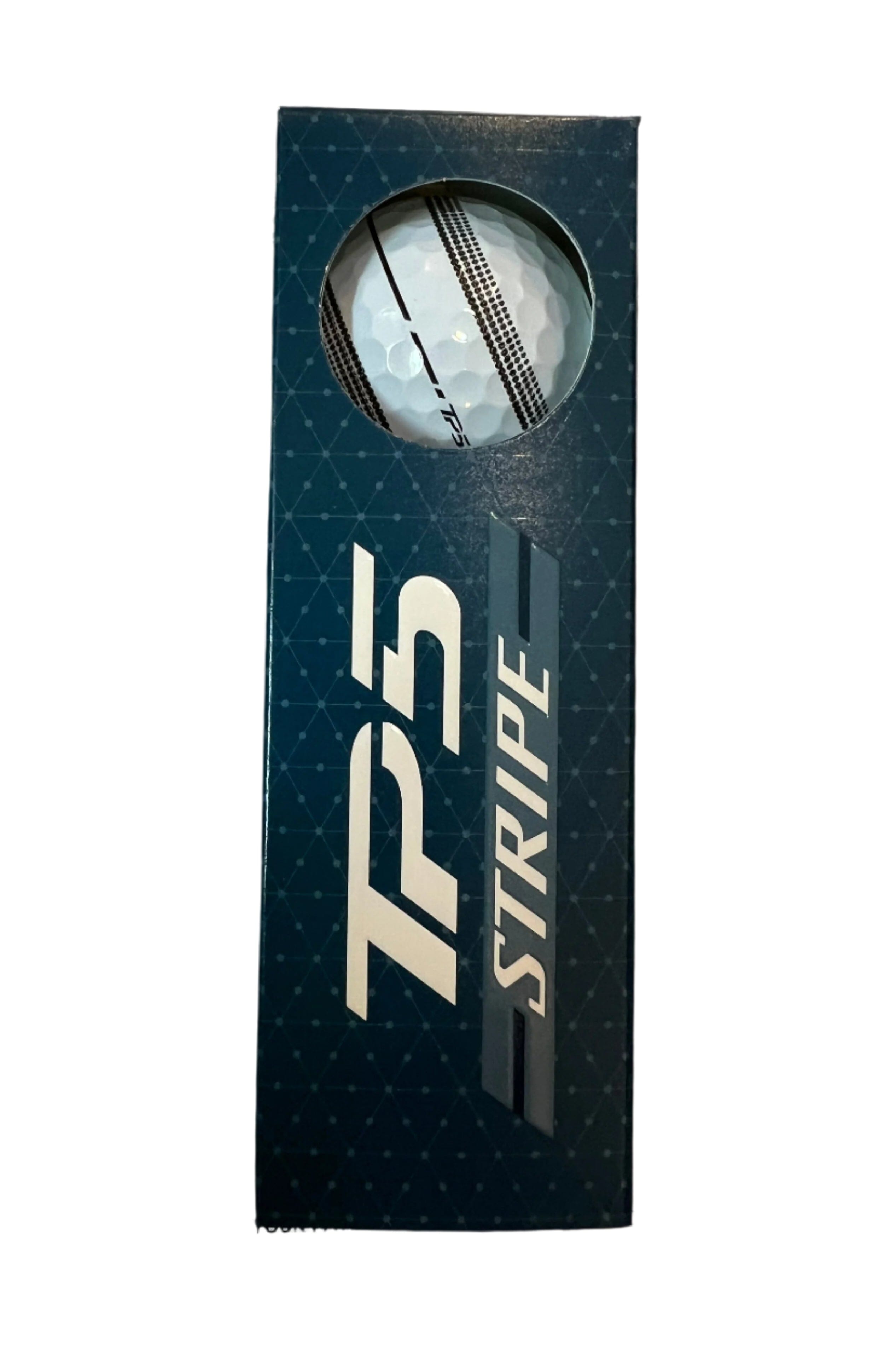 TaylorMade TM24 TP5 Stripe Golf Balls Golf Balls TaylorMade Sleeve/3 White 