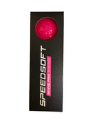TaylorMade TM25 SpeedSoft Golf Balls Golf Balls TaylorMade Sleeve/3 Pink 