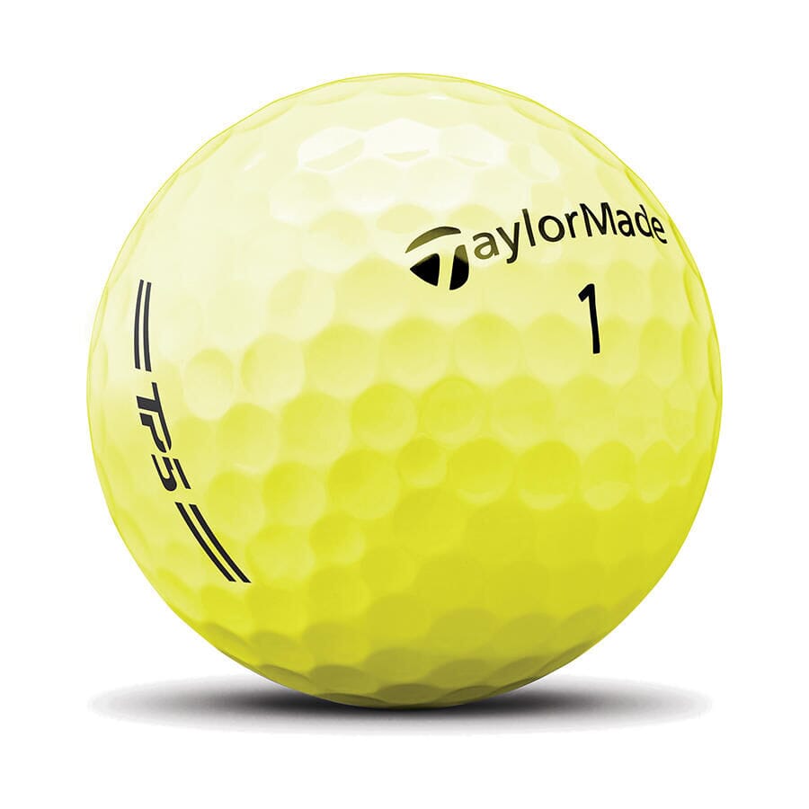 TaylorMade TM26 TP5 Golf Balls Golf Balls TaylorMade Sleeve/3 Yellow 