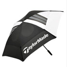 TaylorMade Tour TM25 Double Canopy Umbrella 68" Black/White Umbrellas TaylorMade 