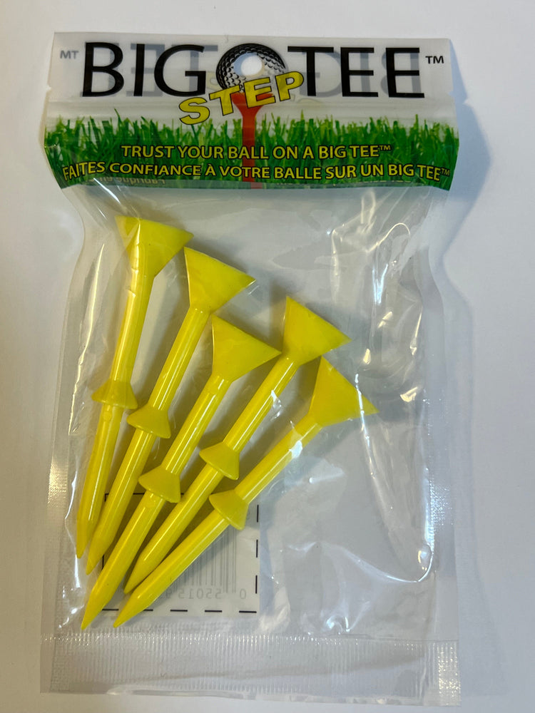 TeeMate BIG STEP TEE (package of 5pc) Golf Tees TeeMate Yellow 99705 
