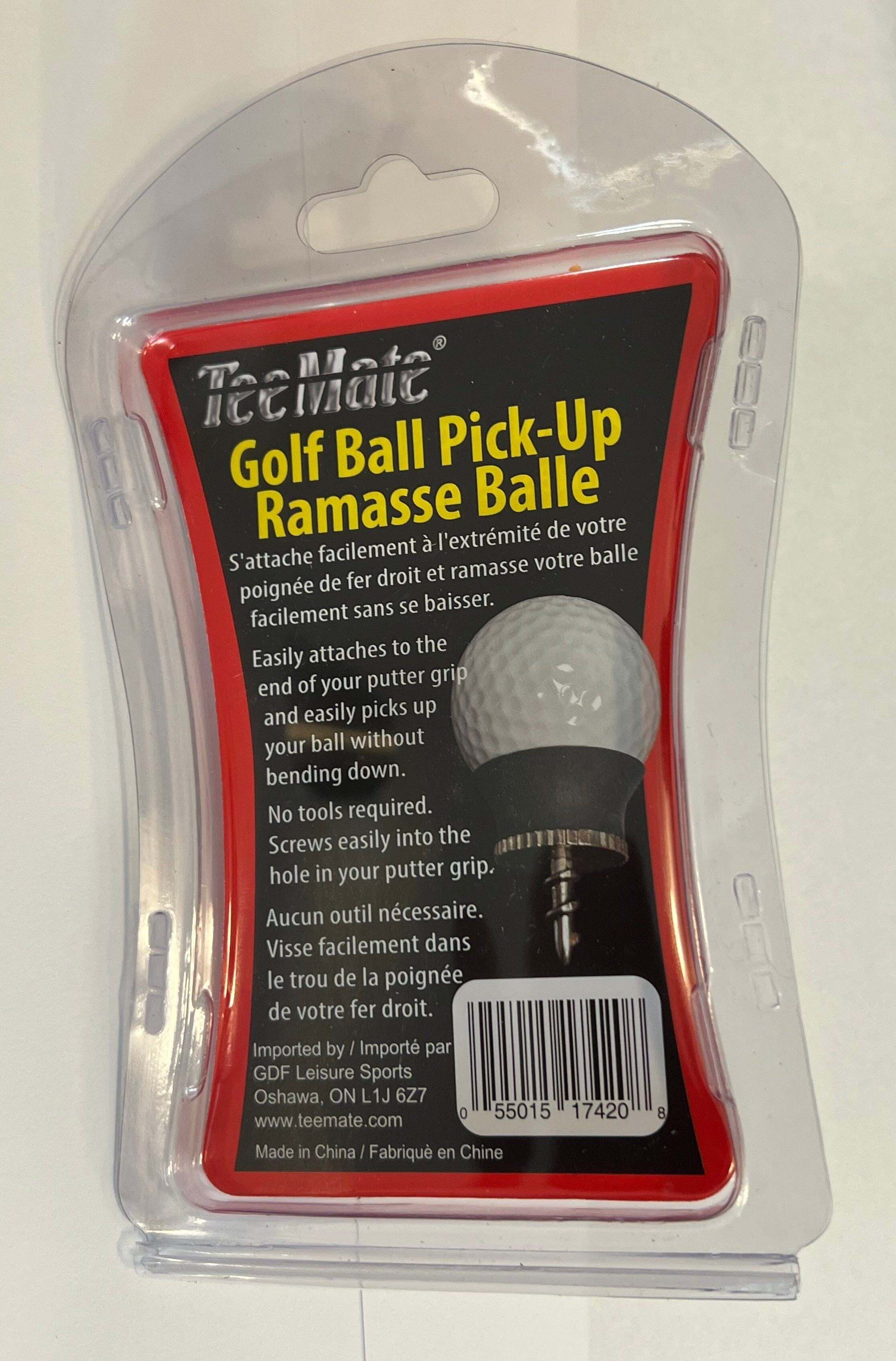 TeeMate Golf Ball Pick-Up Threaded Ball Pick-up TeeMate 