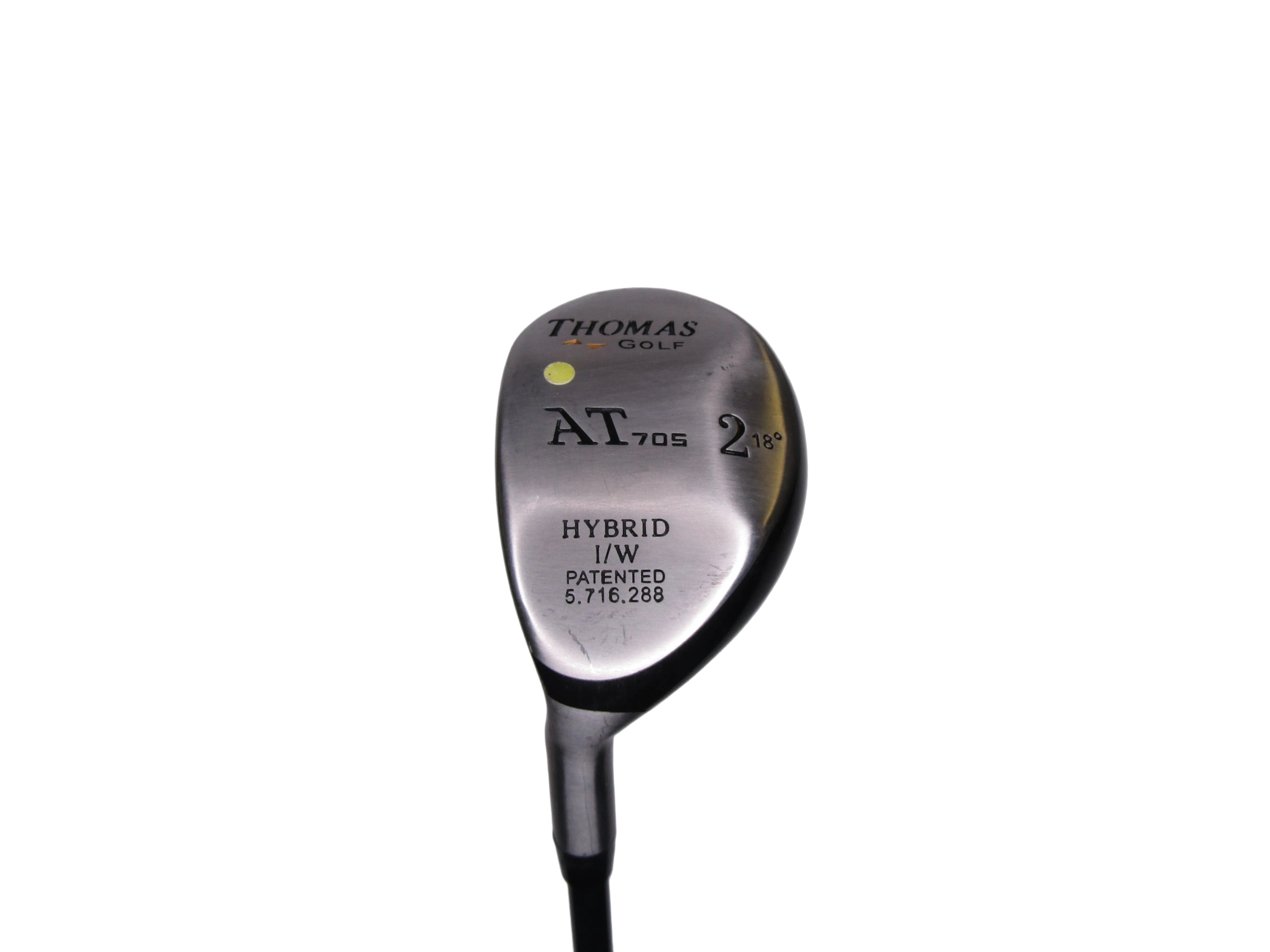 Thomas Golf AT 705 #2 18° Hybrid Senior Flex Graphite Men's Left Pre-Owned Hybrids Thomas Golf 