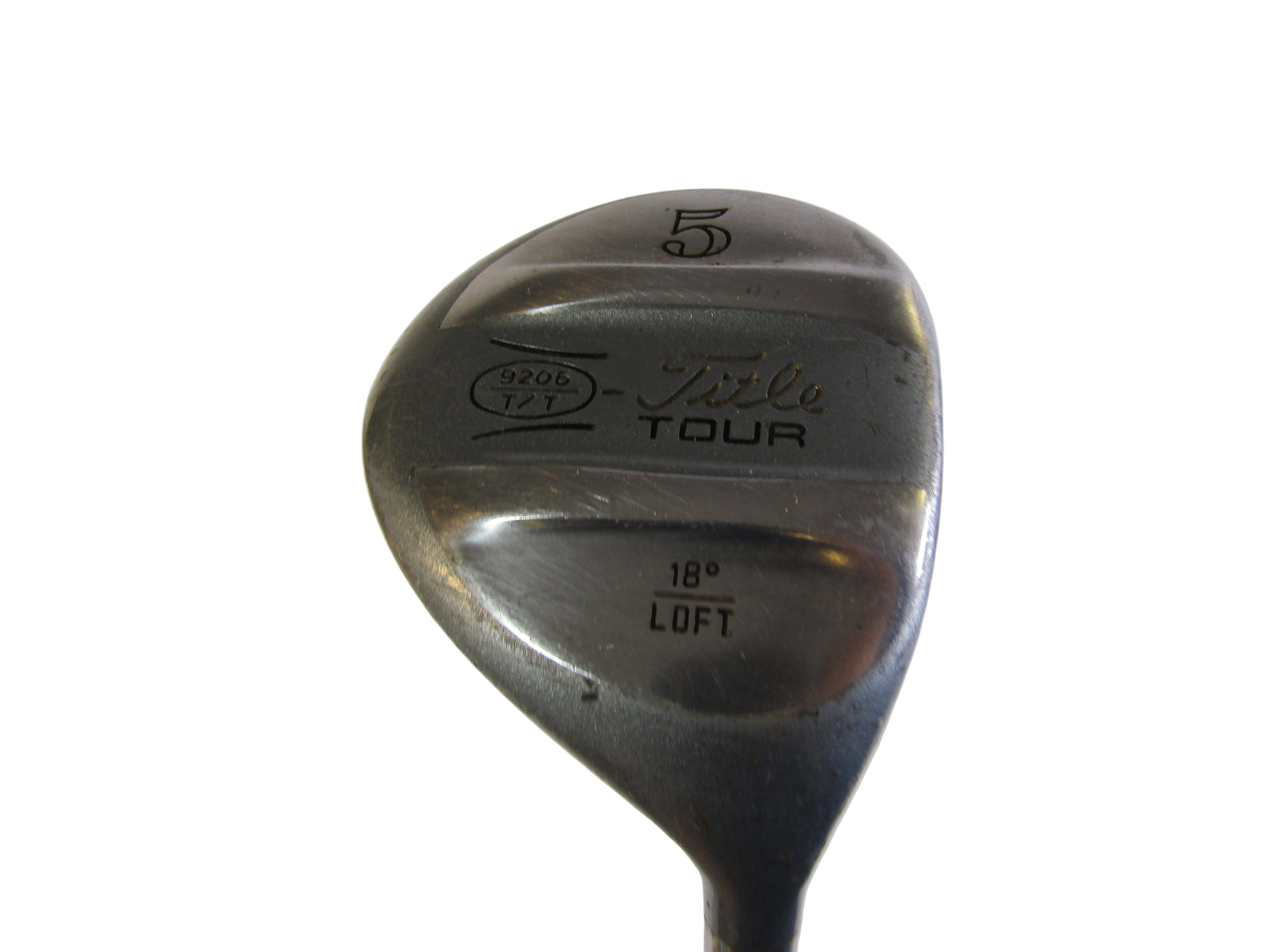 Title Tour #5 18° FW Regular Flex Steel Shaft Men's Right Pre-Owned Fairway Woods Title Tour 