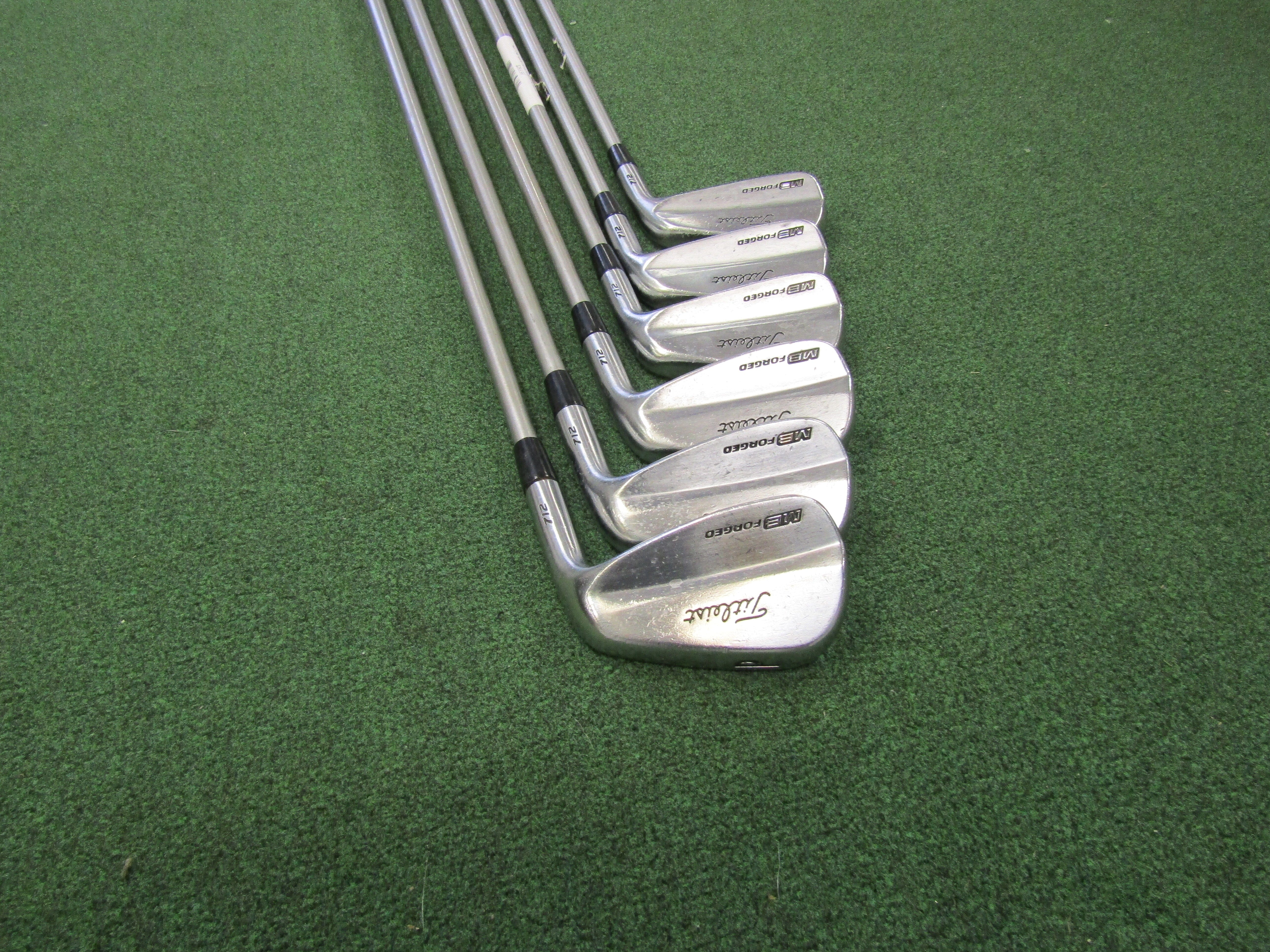 Titleist 712 MB Forged #5 - PW 6 pc. Iron Set Stiff Flex Steel Men's Right Pre-Owned Iron Sets Titleist 