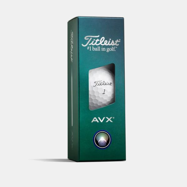 Titleist AVX 2026 Golf Balls Golf Balls Titleist Slv/3 White 