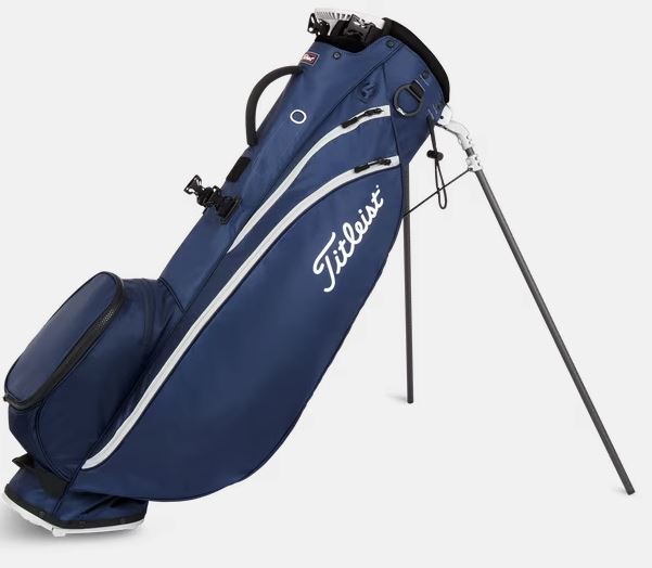 Titleist Players 4 Carbon Stand Bag Golf Stuff Navy/Grey 