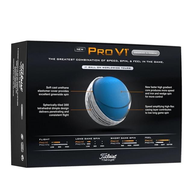 Titleist PRO V1 ENHANCED ALIGNMEMT 2ダース Titleist Pro V1 2025 Enhanced Alignment Golf Balls – Golf Stuff
