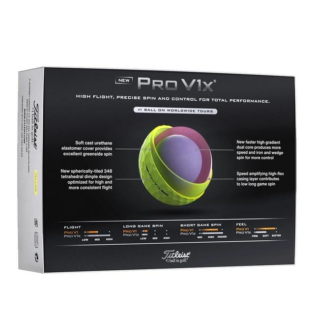 Titleist Pro V1x 2025 Golf Balls Golf Balls Titleist 