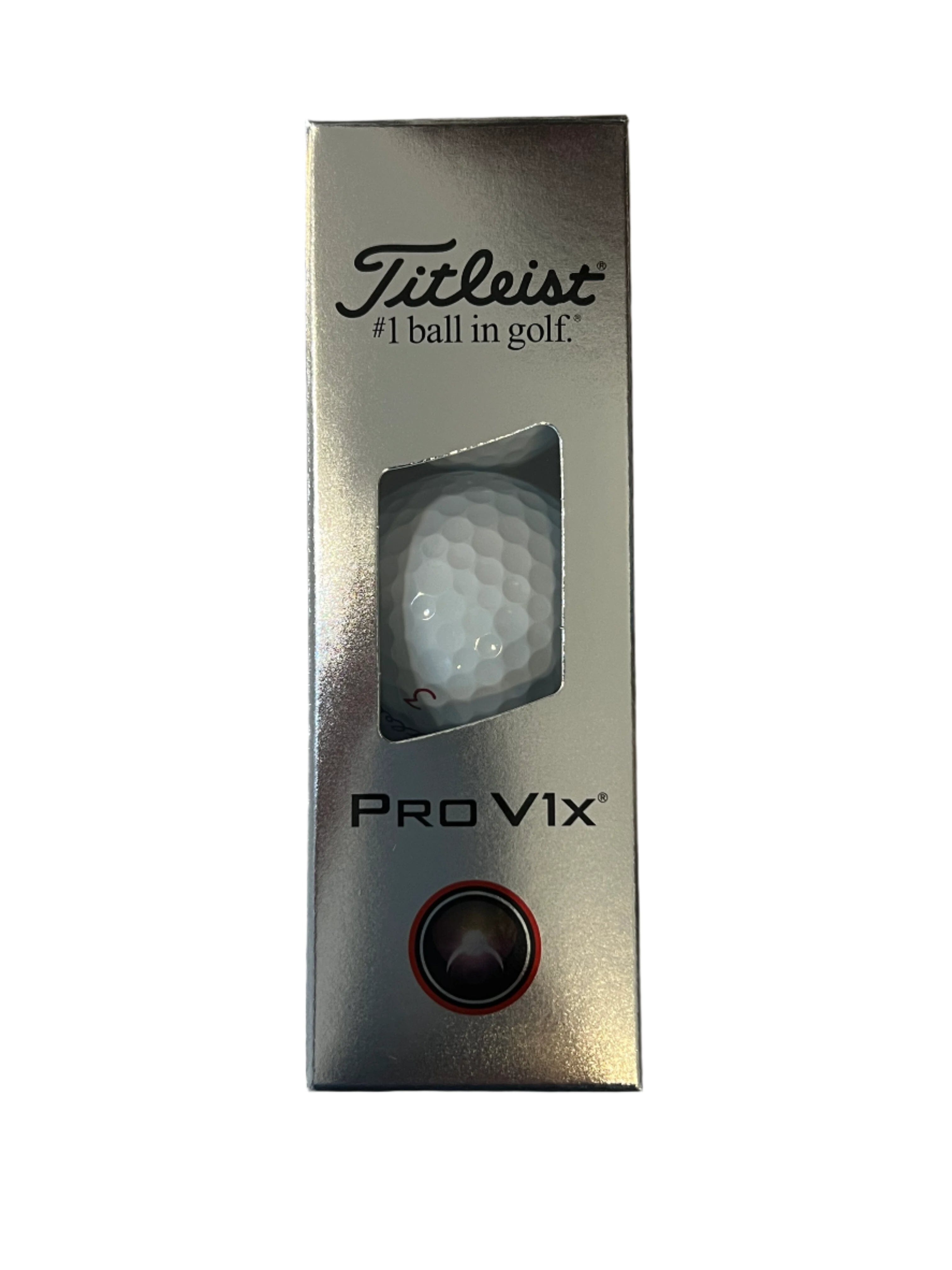 Titleist Pro V1x 2025 Golf Balls Golf Balls Titleist Sleeve/3 White 