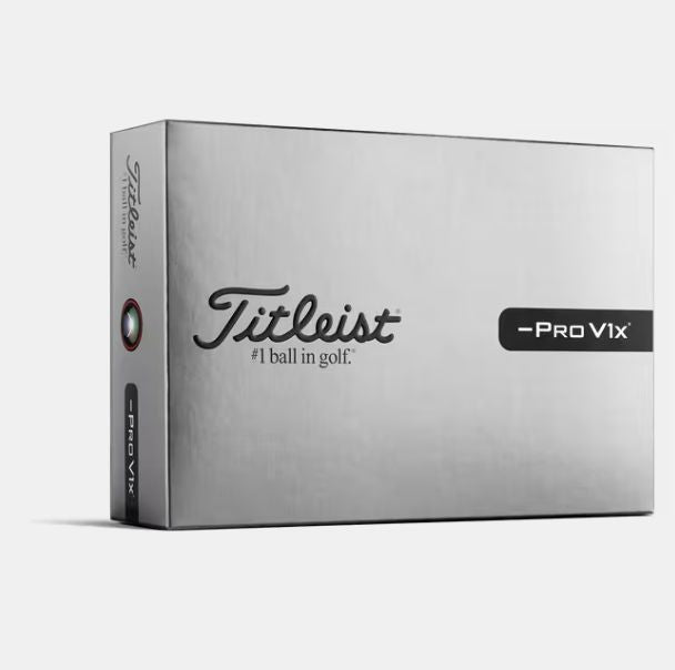 Titleist Pro V1x Left Dash 2026 Golf Balls Golf Balls Titleist Box/12 White 