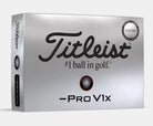 Titleist Pro V1x Left Dash Enhanced Alignment Golf Balls Golf Balls Titleist Box/12 White 