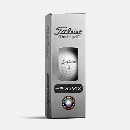 Titleist Pro V1x Left Dash RCT Golf Balls Golf Balls Titleist Sleeve/3 White 