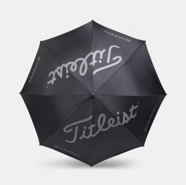 Titleist StaDry Single Canopy Umbrella TA23STSCU-02 Black/Charcoal Umbrellas Golf Stuff 