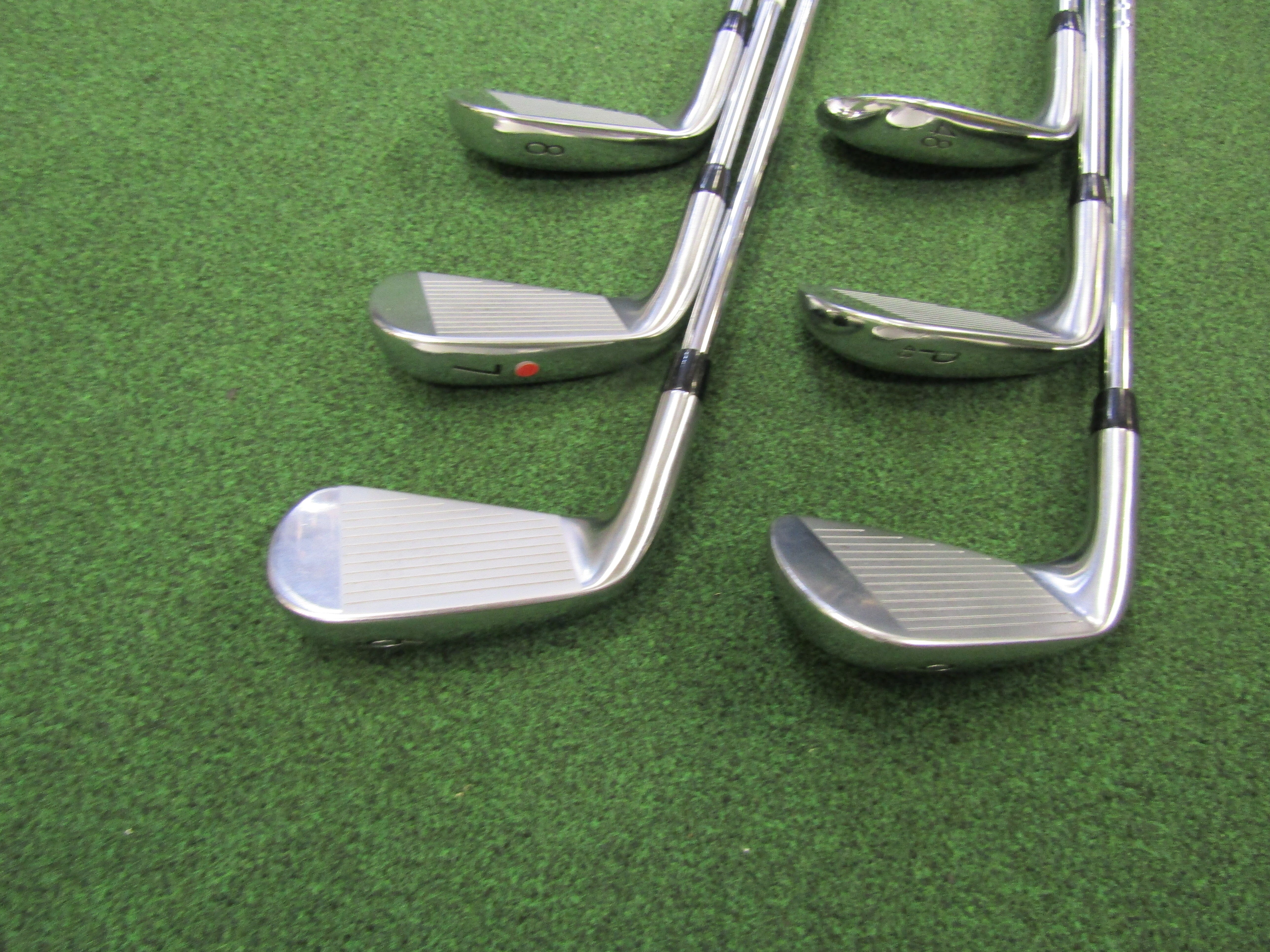 Titleist T200 #6-PW, GW 6pc. Iron Set Stiff Flex Steel Men's Right Pre-Owned Iron Sets Titleist 