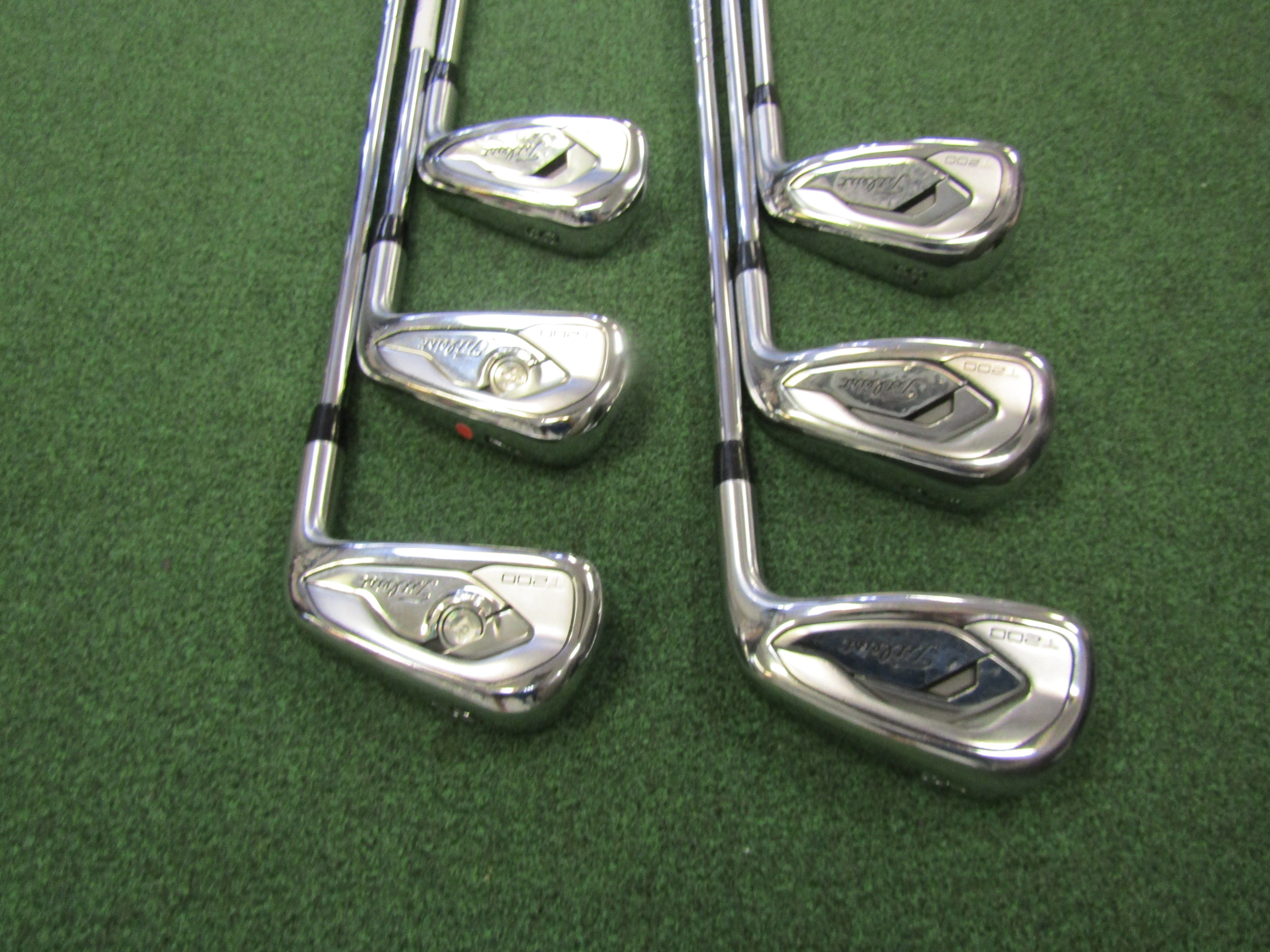 Titleist T200 #6-PW, GW 6pc. Iron Set Stiff Flex Steel Men's Right Pre-Owned Iron Sets Titleist 
